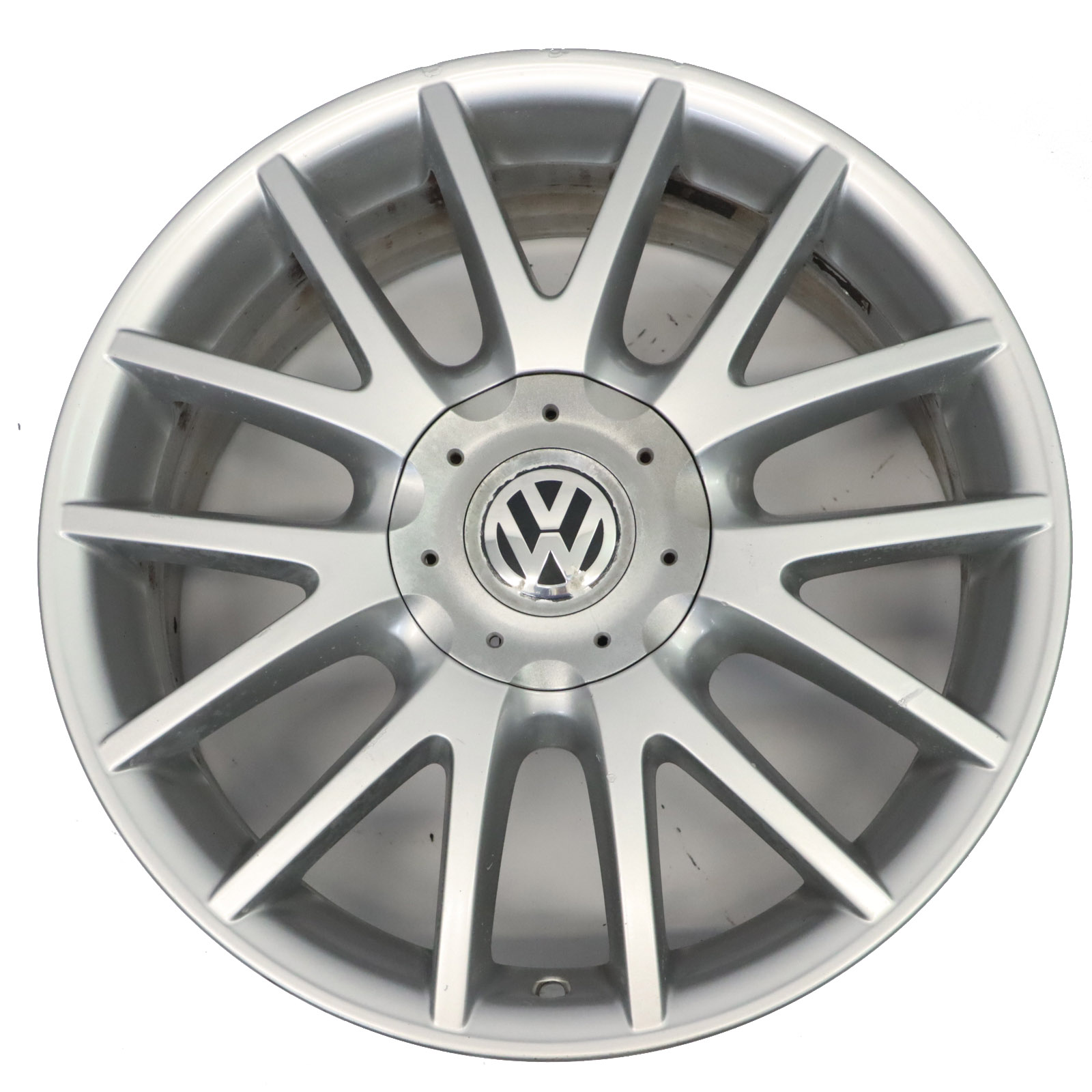 VW Volkswagen Golf Mk5 Mk6 Silver Wheel Alloy Rim 17" ET:54 7J 1K0601025AN