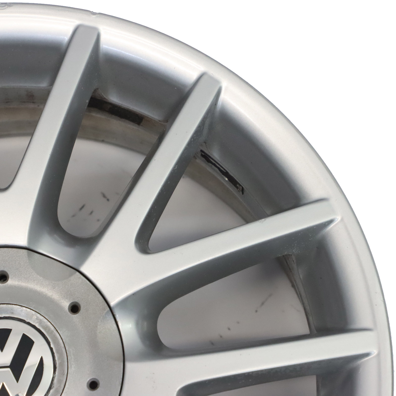 VW Volkswagen Golf Mk5 Mk6 Silver Wheel Alloy Rim 17" ET:54 7J 1K0601025AN