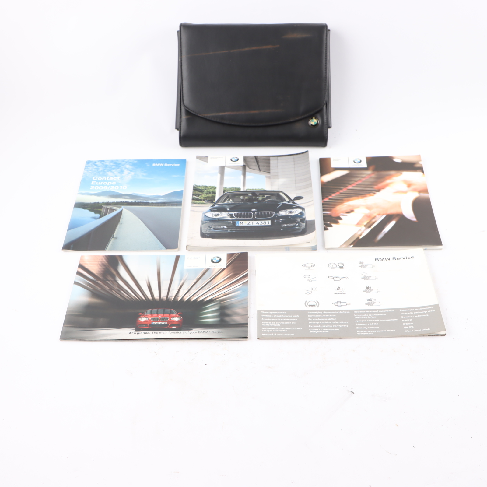 BMW 1 Series E81 E87 LCI Owner's Handbook Manual Case Pouch Wallet