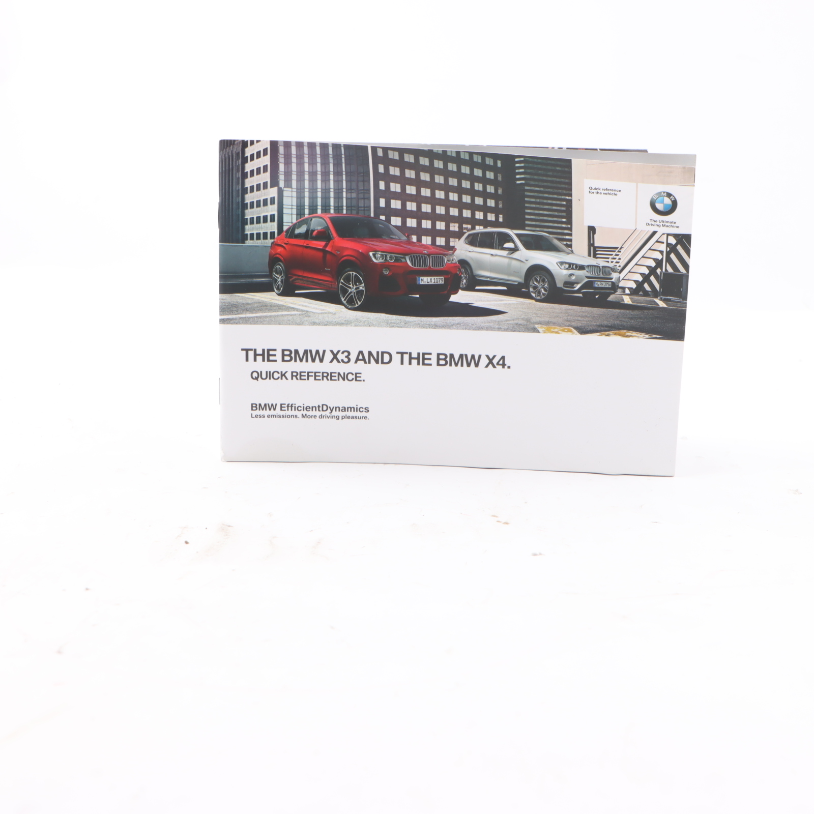 BMW X4 F26 Owner's Manual Handbook Navigation Instruction 2964120