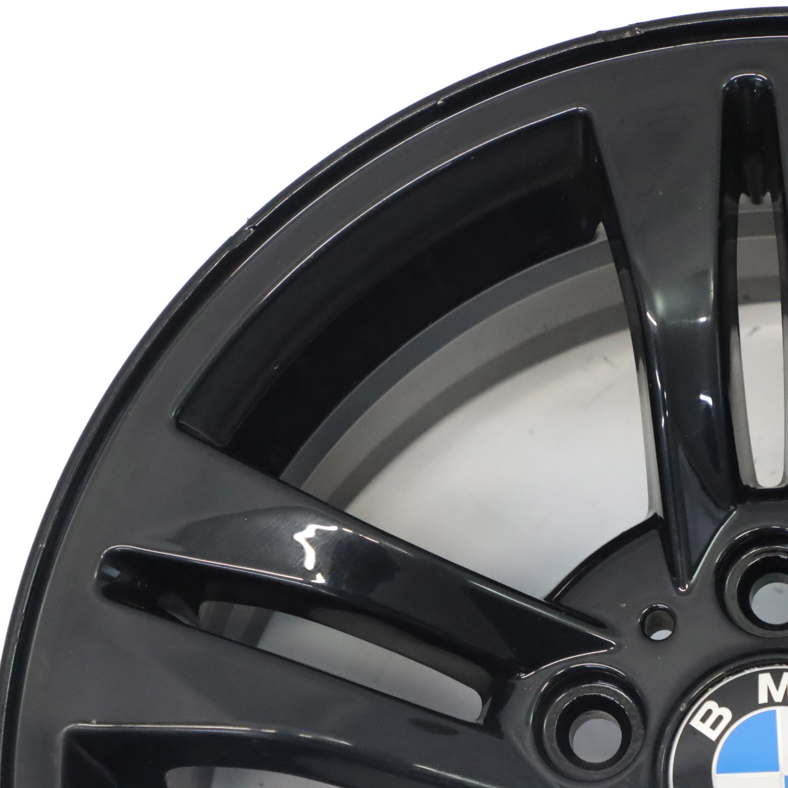 BMW X3 E83 Black Alloy Wheel Rim 17" Double Spoke 112 8J ET:46 3401200