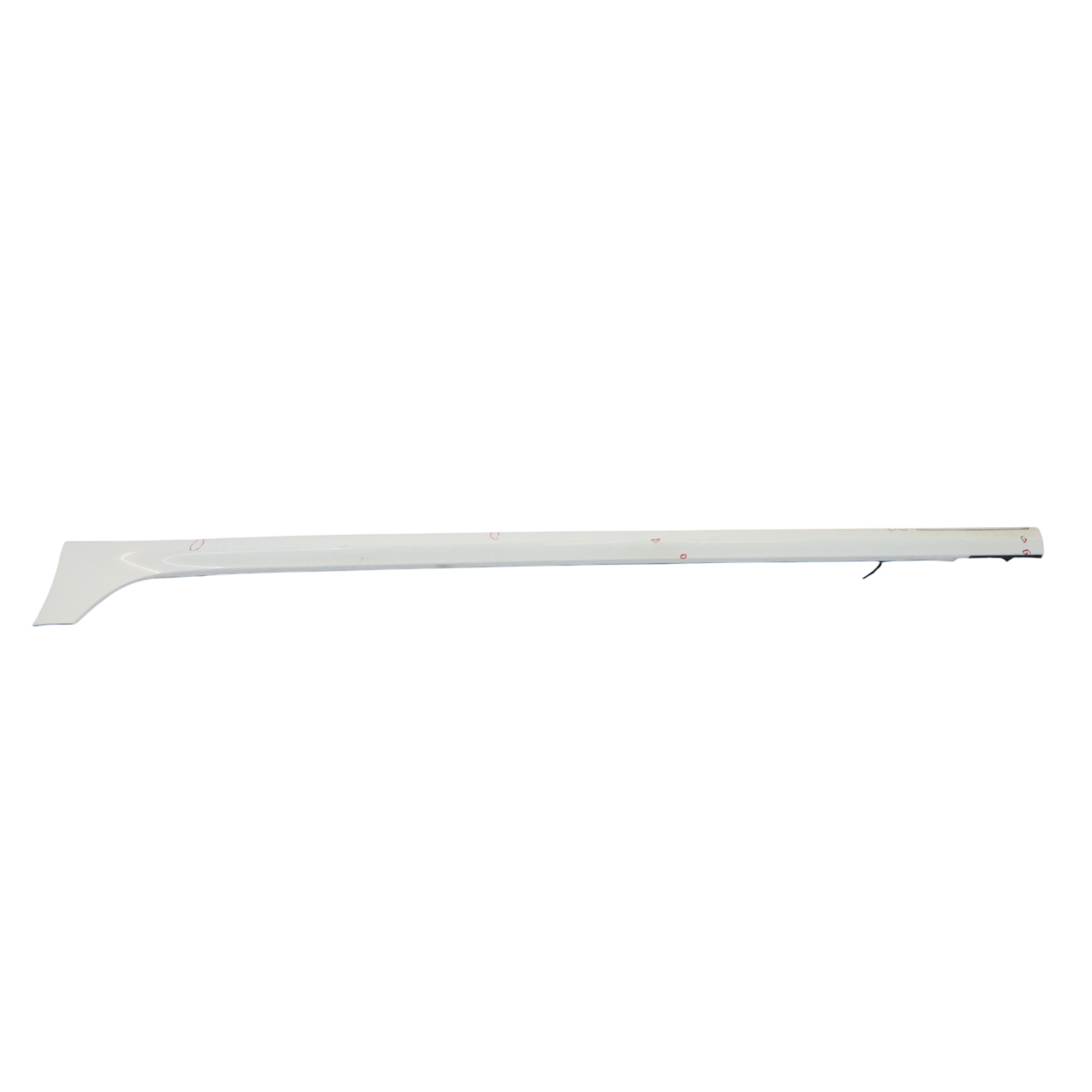 Audi A6 4G Side Skirt Left N/S Door Sill Cover Panel Ibis White - Y9C