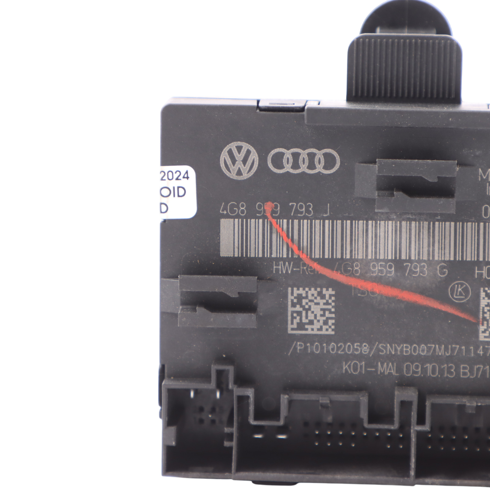 Audi RS6 C7 Door Module Front Driver's Side Control Unit ECU 4G8959793G