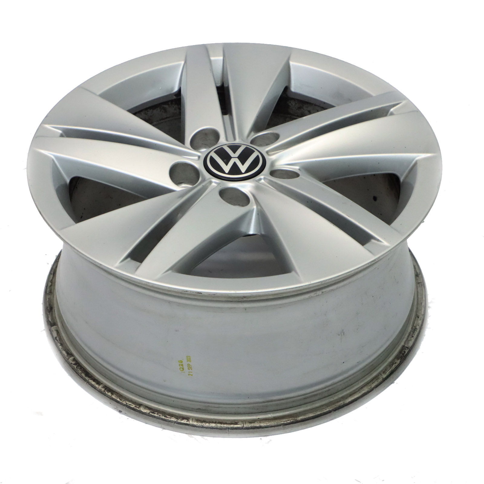 VW Volkswagen Golf Mk8 Silver Wheel Alloy Rim 16" ET:48 7J 5H0601025