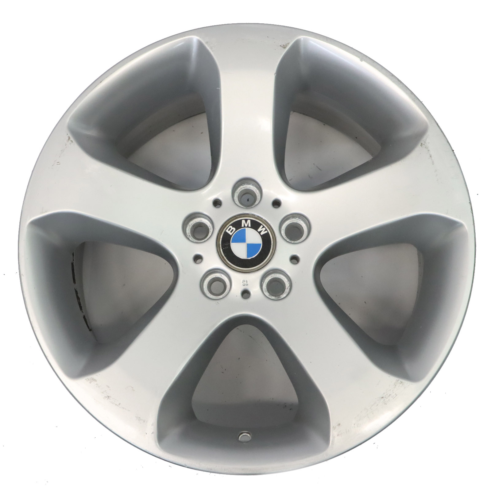 BMW X5 Series E53 Front Silver Wheel Alloy Rim 19" Star Spoke 132 9J ET:48