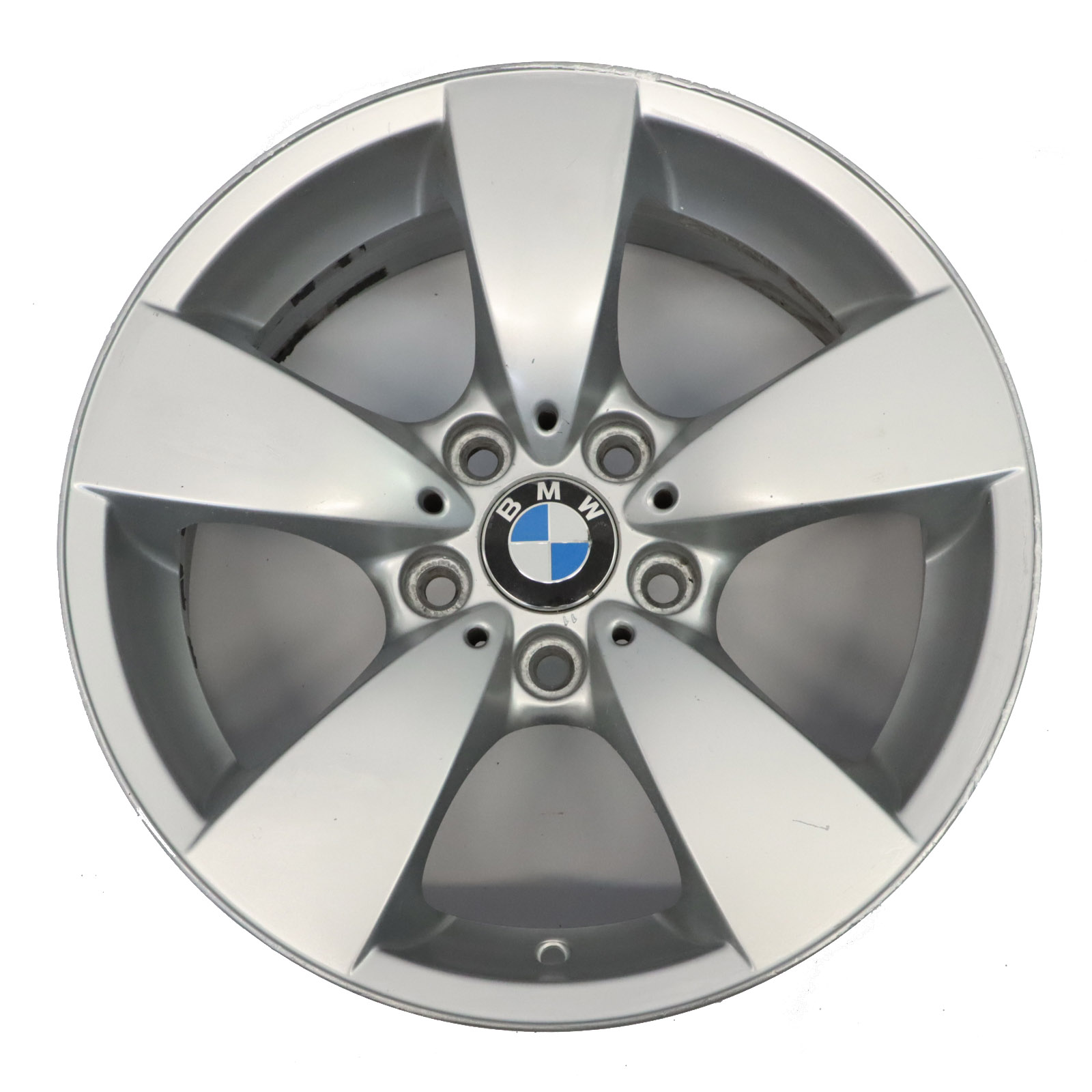 BMW E60 E61 Silver Alloy Wheel Rim 17" Spider Spoke 138 ET:20 7,5J