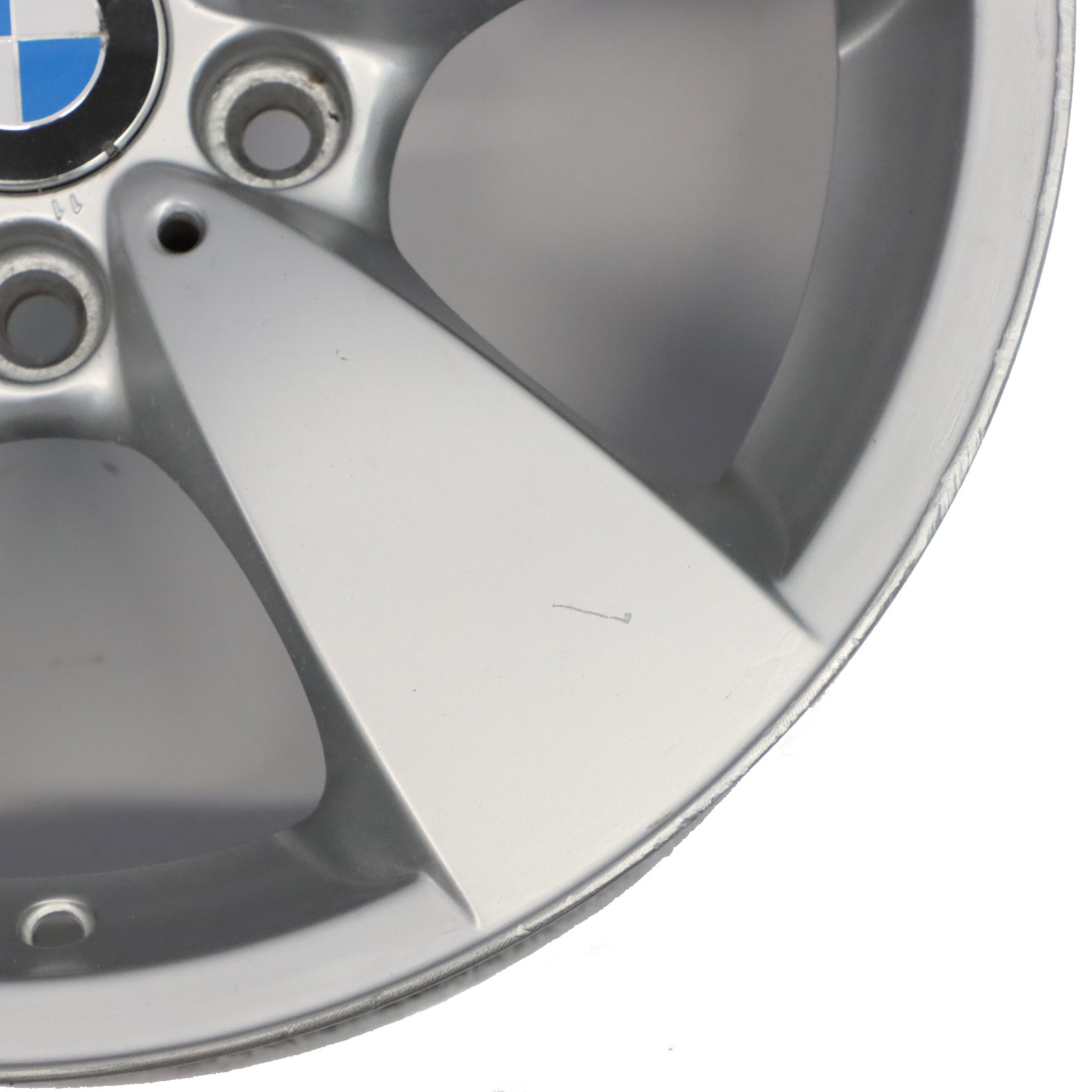 BMW E60 E61 Silver Alloy Wheel Rim 17" Spider Spoke 138 ET:20 7,5J