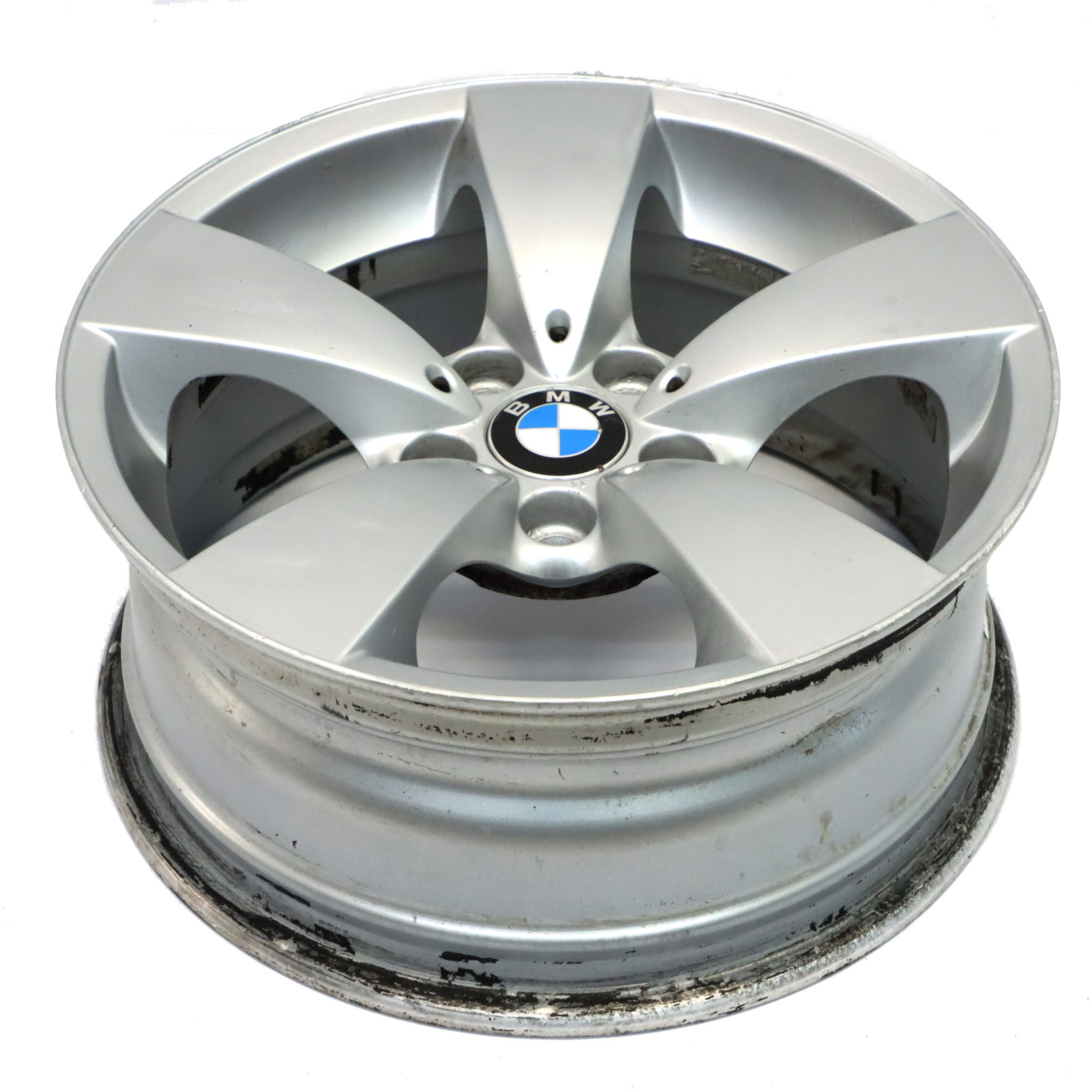 BMW E60 E61 Silver Alloy Wheel Rim 17" Spider Spoke 138 ET:20 7,5J