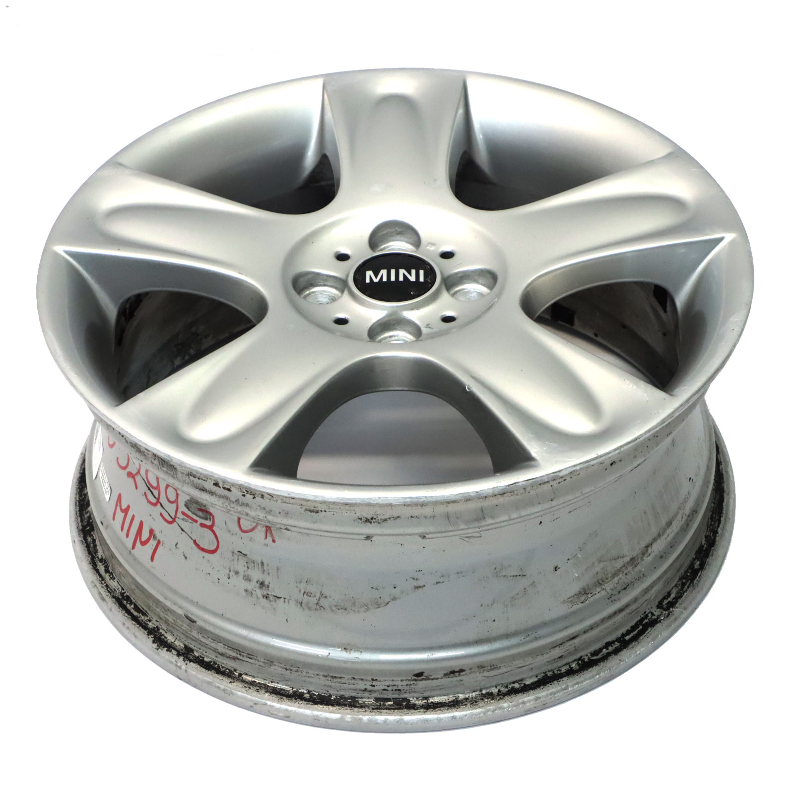 Mini Cooper One R50 R52 R53 Wheel Alloy Rim 17" 7J ET:48 5-Star 91 6763299