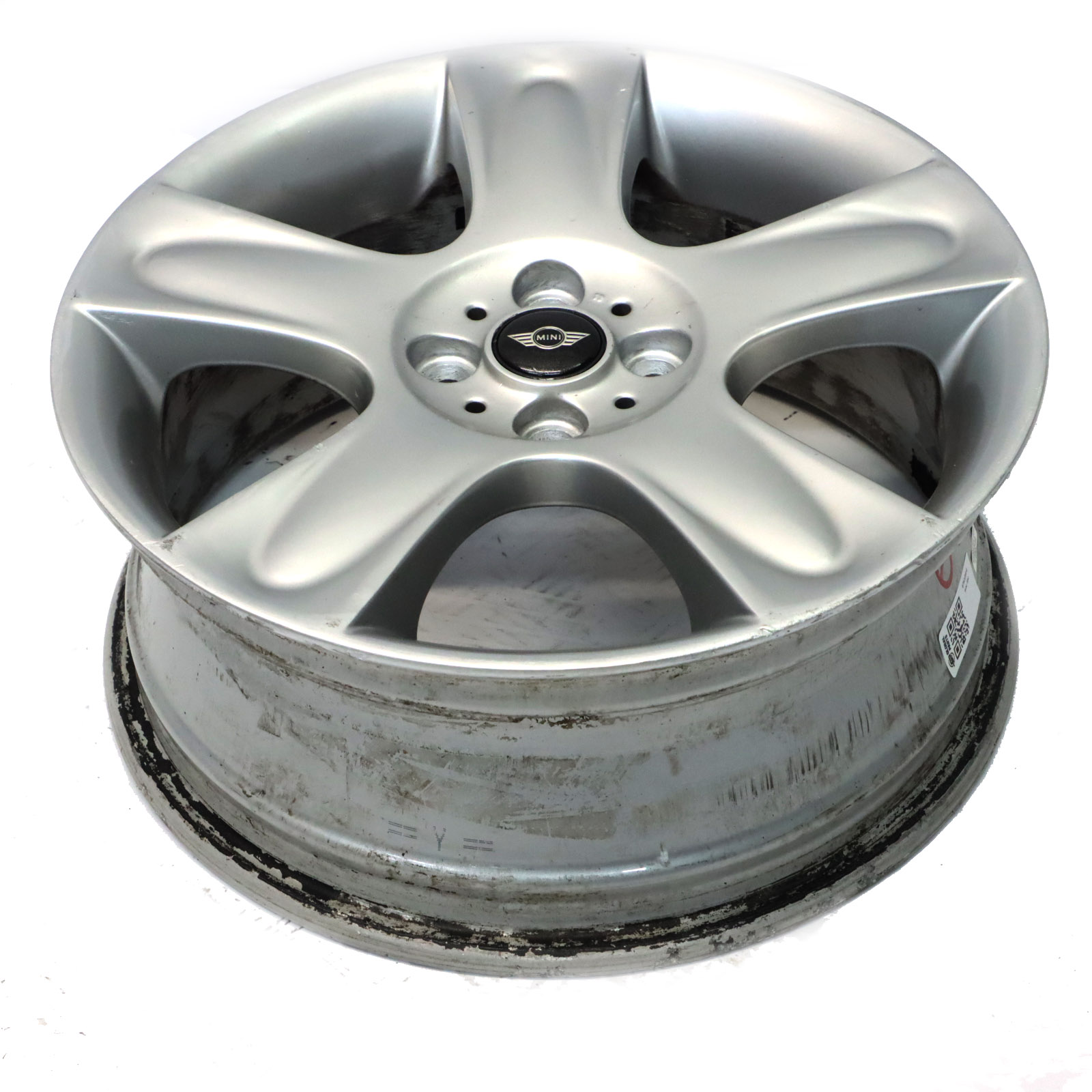 Mini Cooper R50 R52 R53 Silver Wheel Alloy Rim 17" ET:48 7J 5-Star 91 6763299