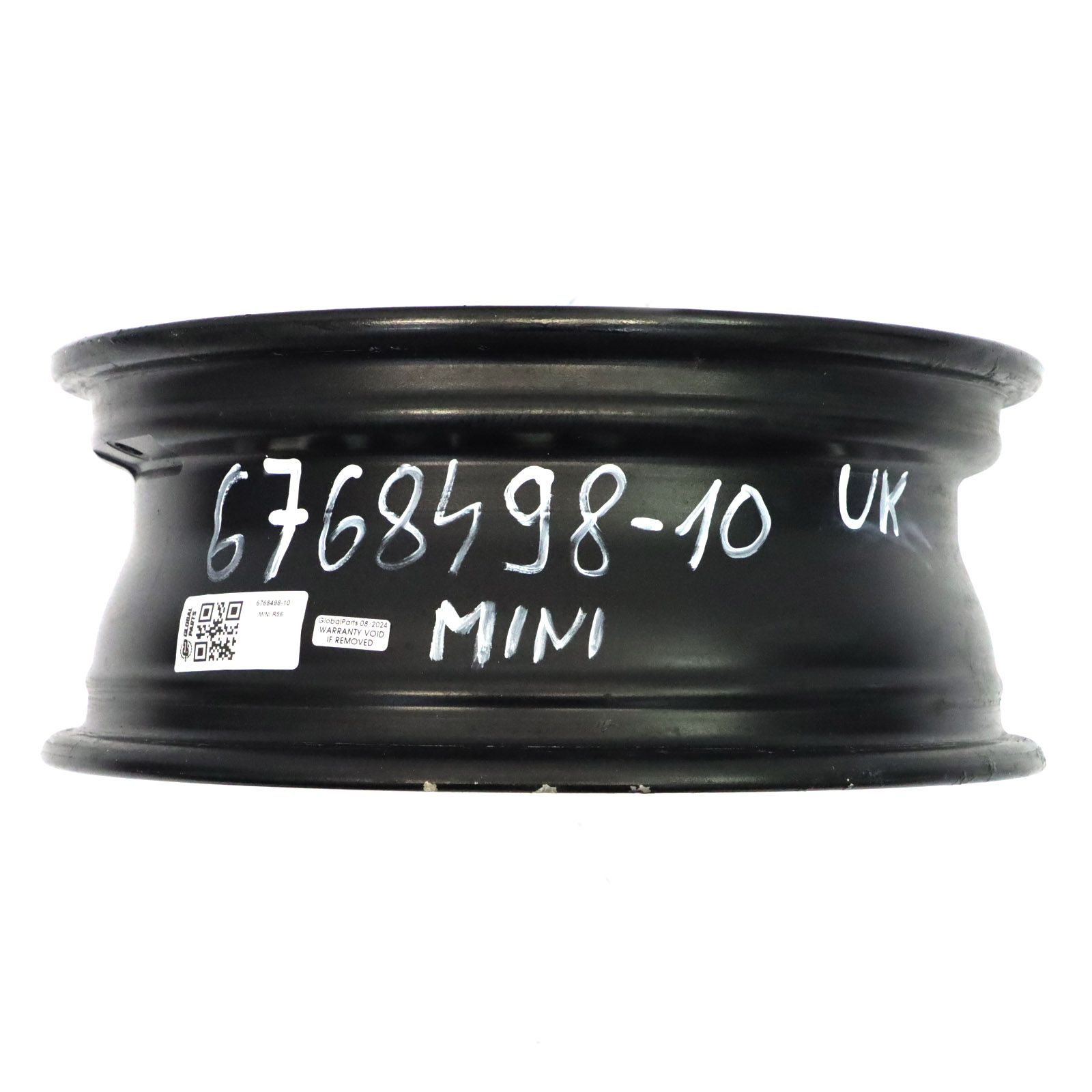 Mini Cooper One R50 R55 R56 Black Wheel Alloy Rim 15" 5-Start Spooler 100