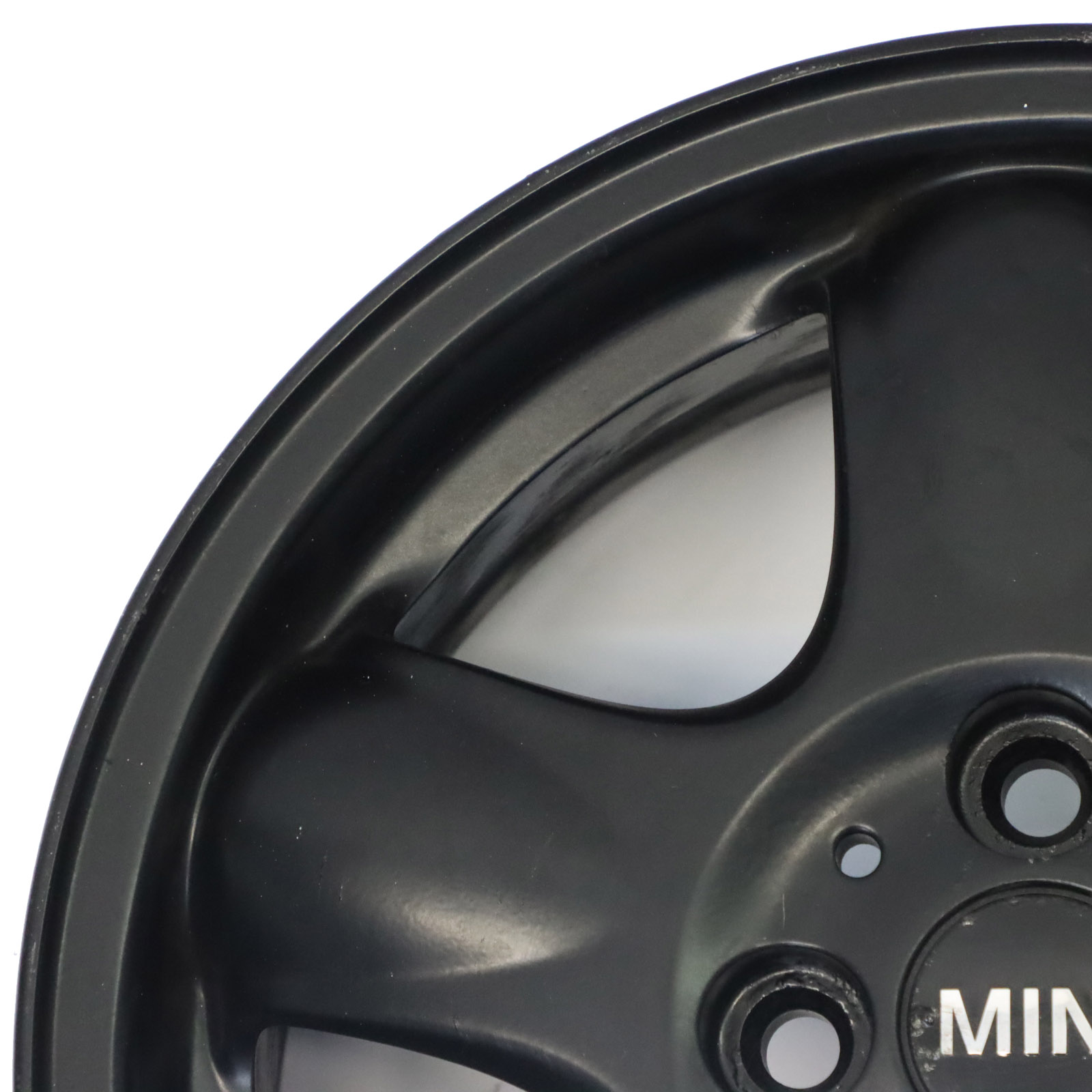 Mini Cooper One R50 R55 R56 Black Wheel Alloy Rim 15" 5-Start Spooler 100