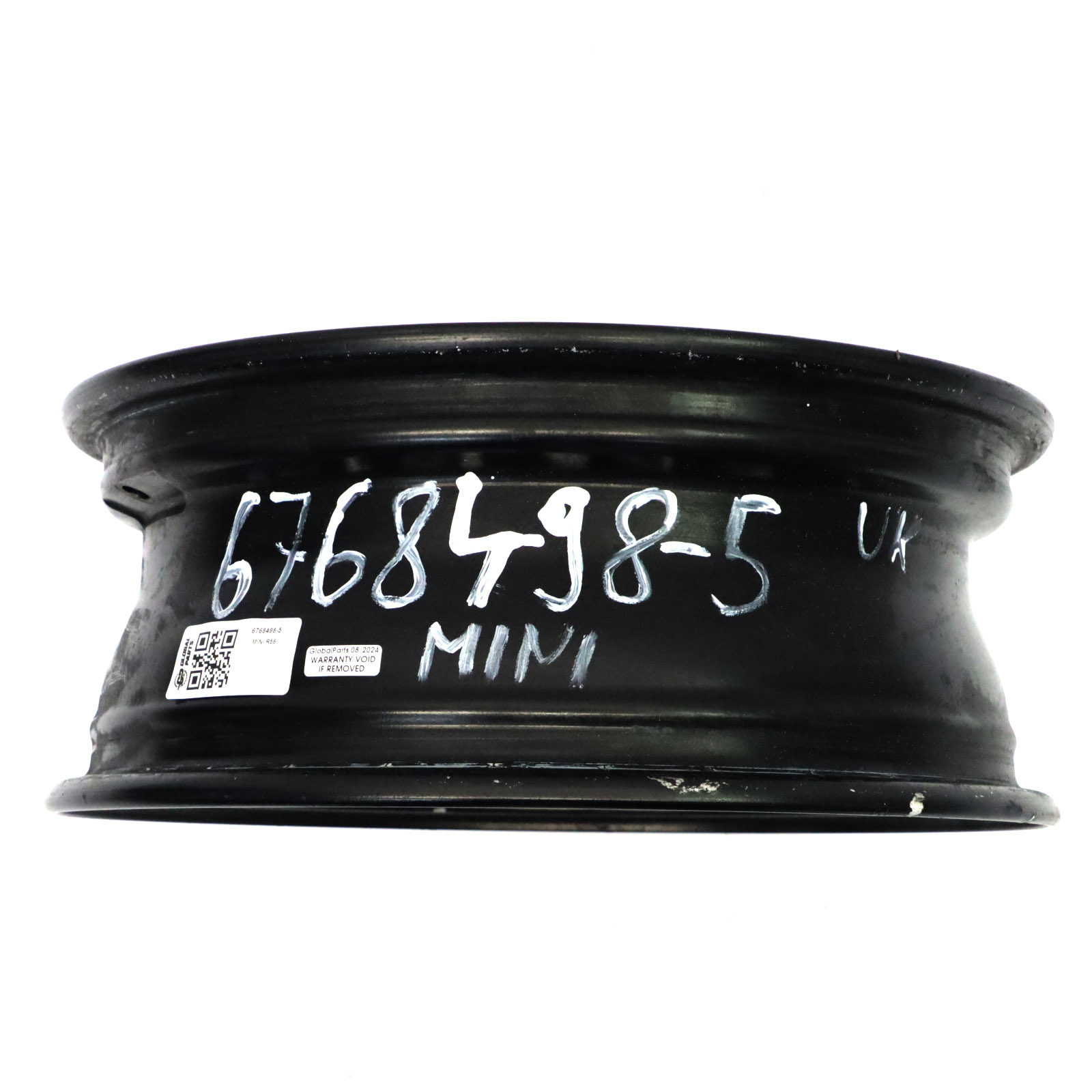 Mini Cooper One R50 R56 Black Wheel Alloy Rim 15" 5-Start Spooler 100