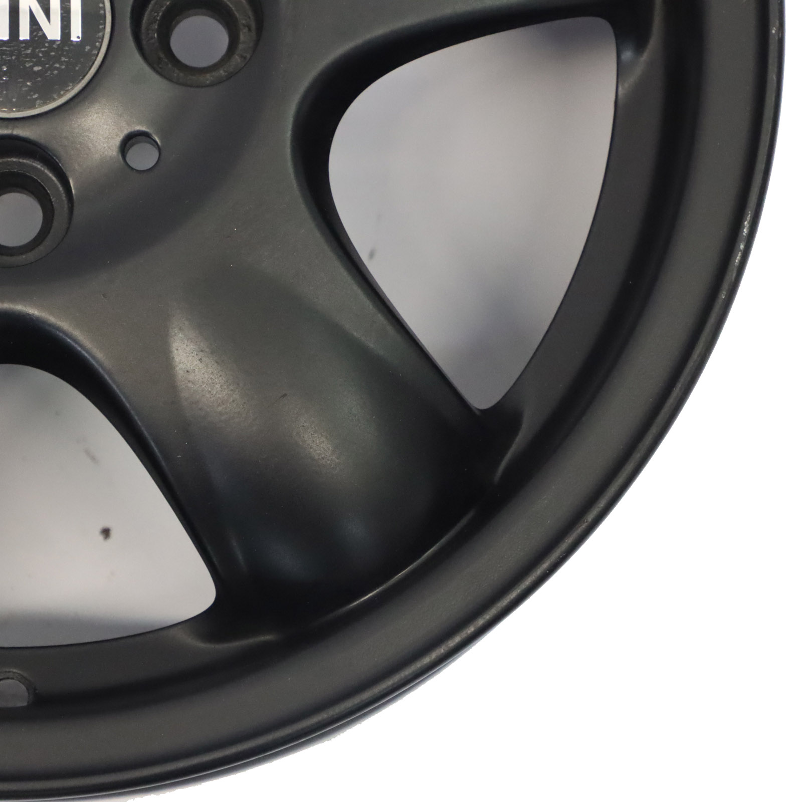 Mini Cooper One R50 R56 Black Wheel Alloy Rim 15" 5-Start Spooler 100