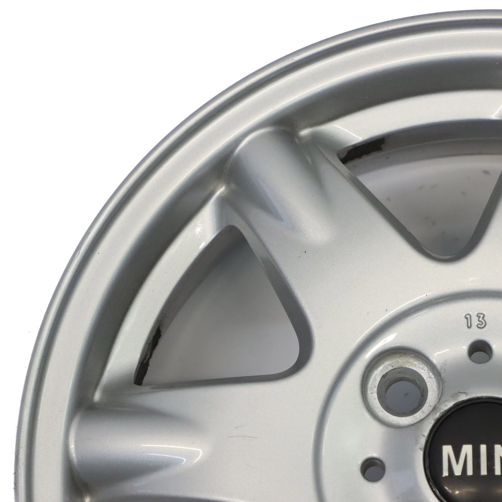 Mini Cooper R50 R55 R56 Silver Wheel Alloy Rim 15" 5,5J ET:45 Delta Spoke 96