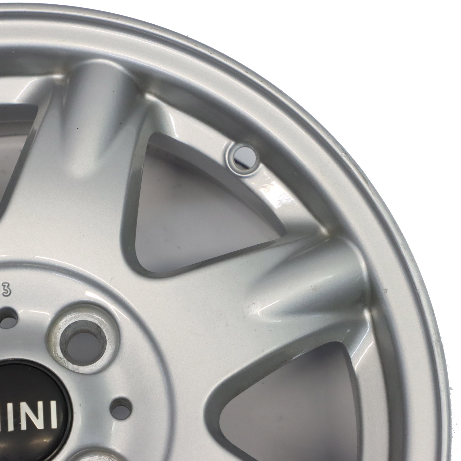 Mini Cooper R50 R55 R56 Silver Wheel Alloy Rim 15" 5,5J ET:45 Delta Spoke 96