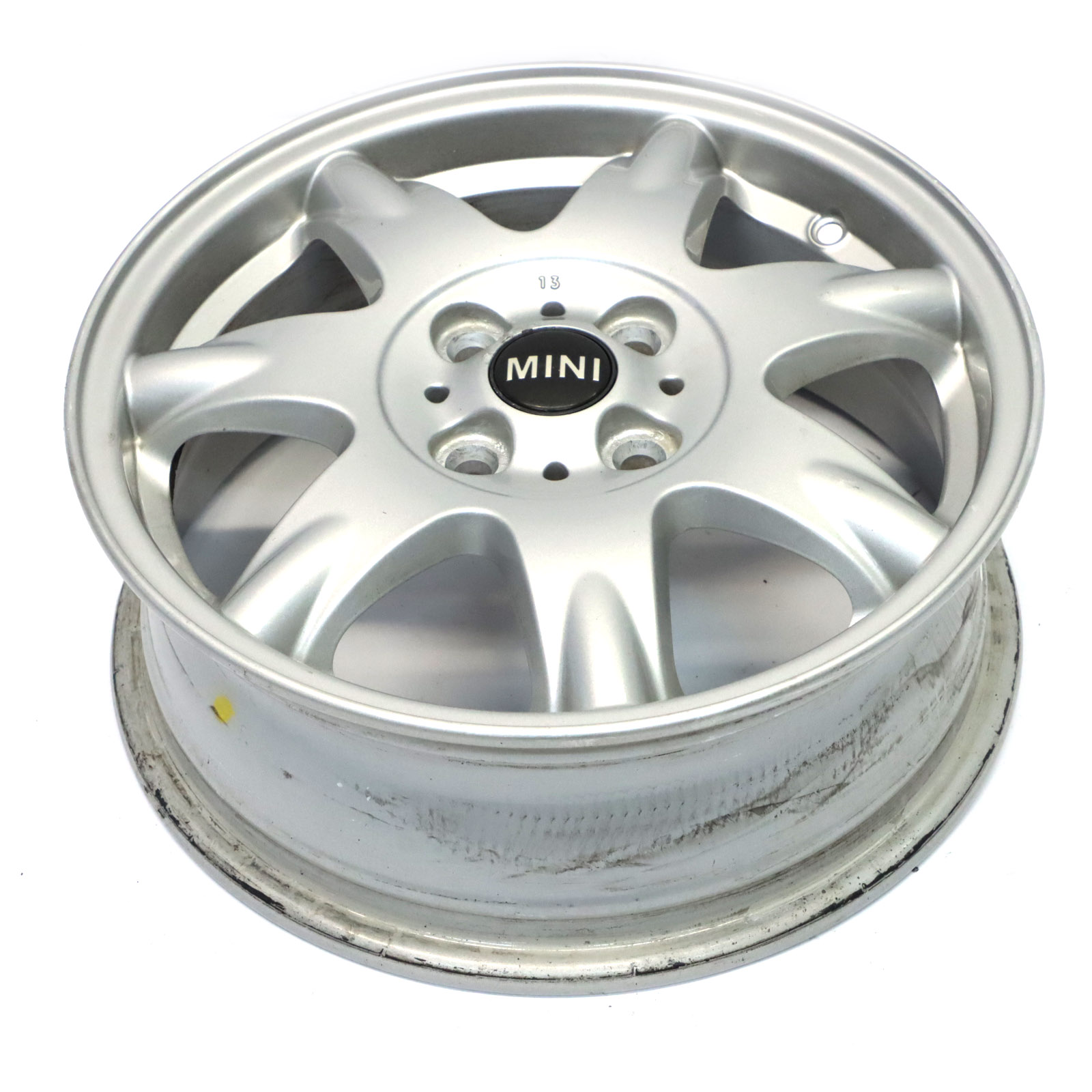 Mini Cooper R50 R55 R56 Silver Wheel Alloy Rim 15" 5,5J ET:45 Delta Spoke 96