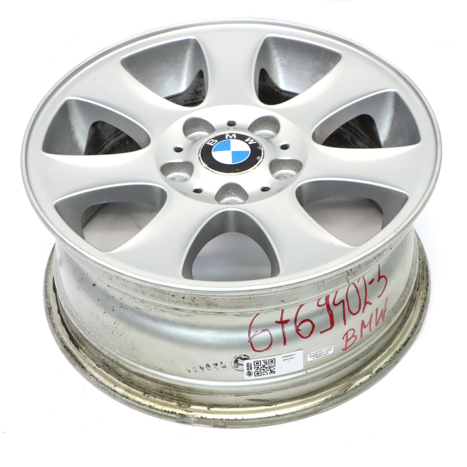 BMW 1 Series E81 E82 E87 E88 Alloy Wheel Rim 16" 7J Spider Spoke 151 6769402