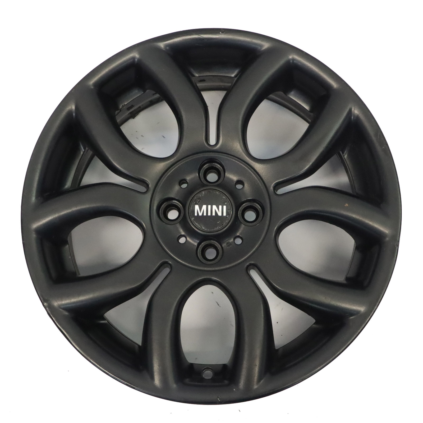 Mini Cooper 4 R50 R55 R56 Black Wheel Alloy Rim 17" 7J ET:48 Flame Spoke 97