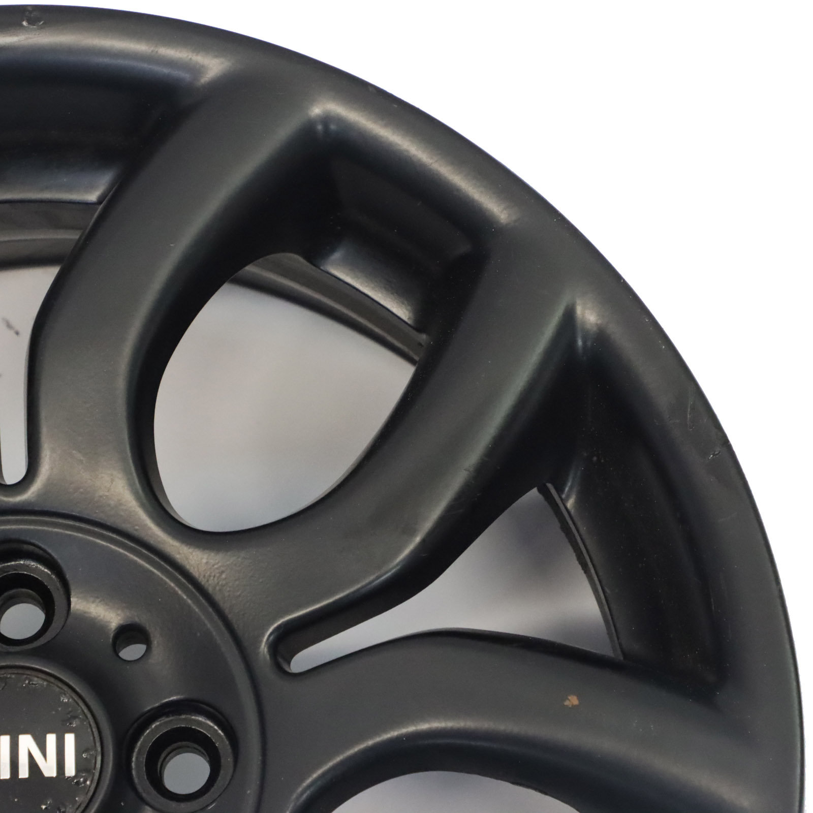 Mini Cooper 4 R50 R55 R56 Black Wheel Alloy Rim 17" 7J ET:48 Flame Spoke 97