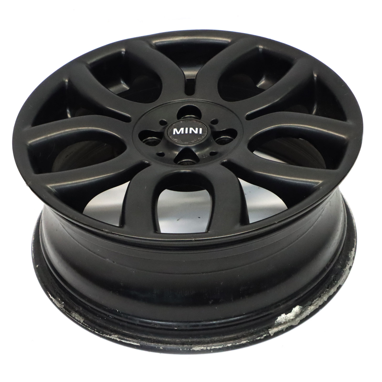 Mini Cooper 4 R50 R55 R56 Black Wheel Alloy Rim 17" 7J ET:48 Flame Spoke 97