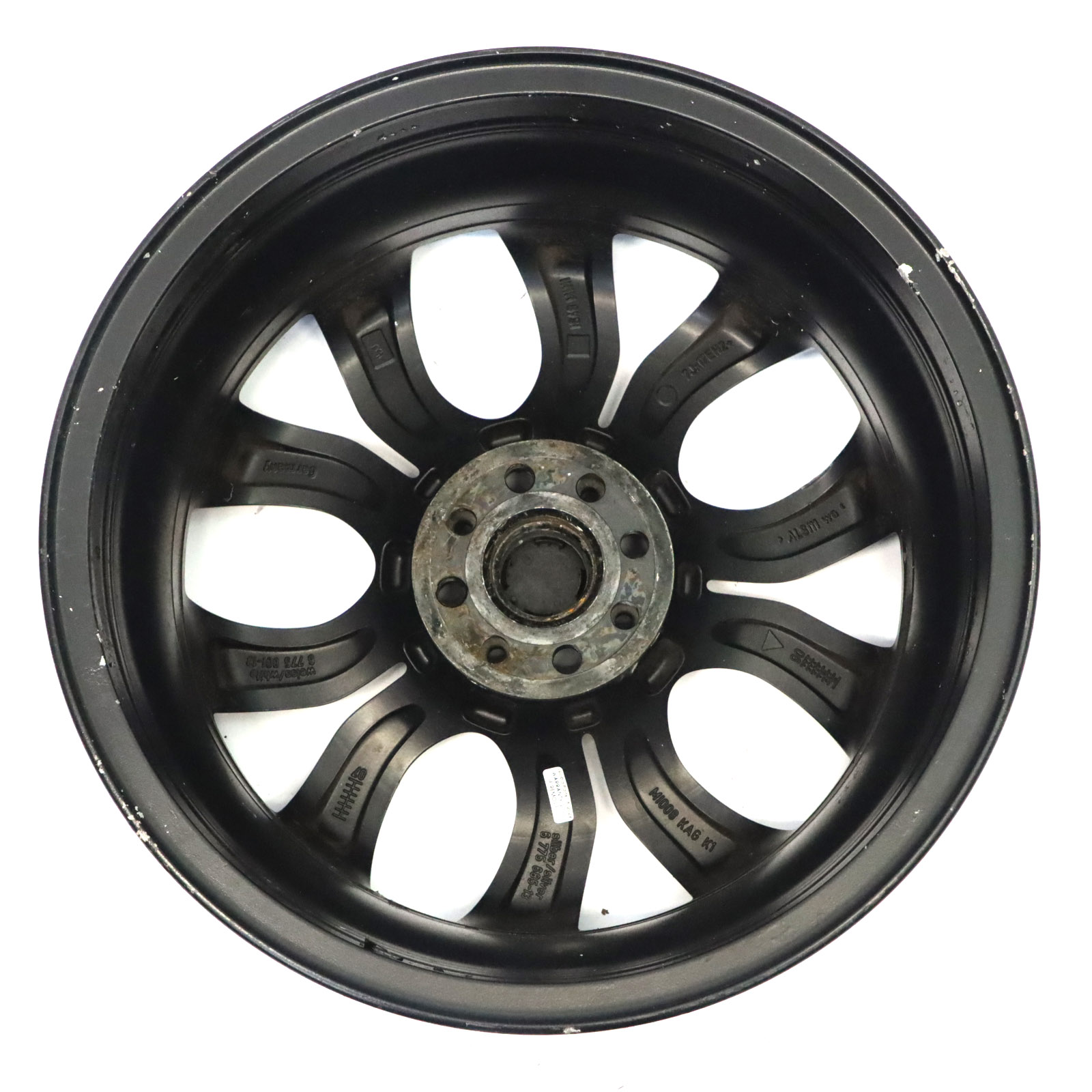 Mini Cooper 4 R50 R55 R56 Black Wheel Alloy Rim 17" 7J ET:48 Flame Spoke 97