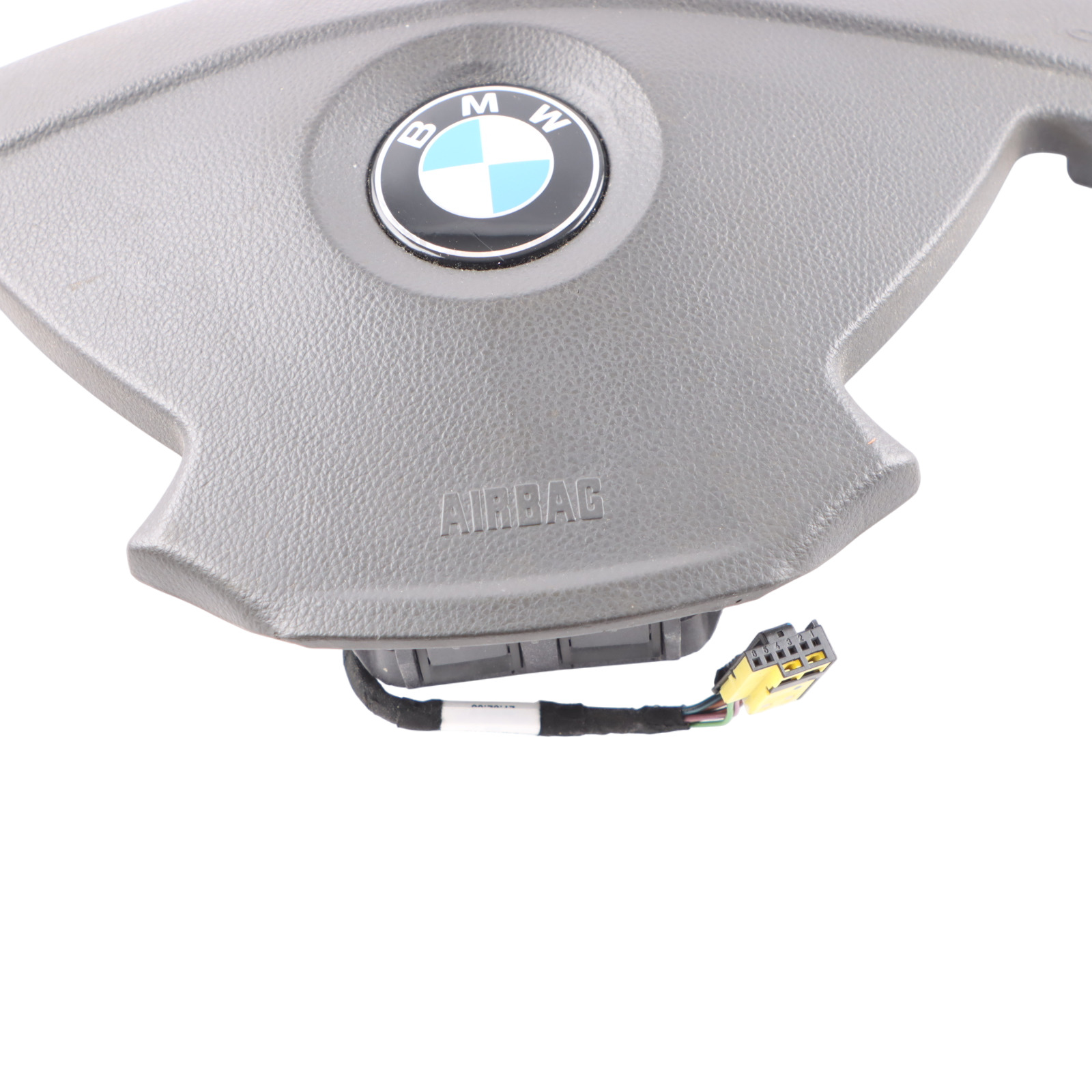 BMW E65 E66 E67 Sport Driver's Side Air Module Steering Wheel Grey 6761952