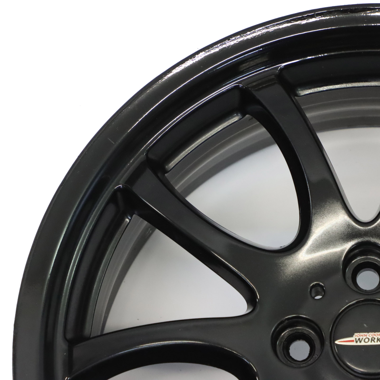 Mini R50 R56 John Cooper Works JCW Black Wheel Alloy Rim 18" Double Spoke