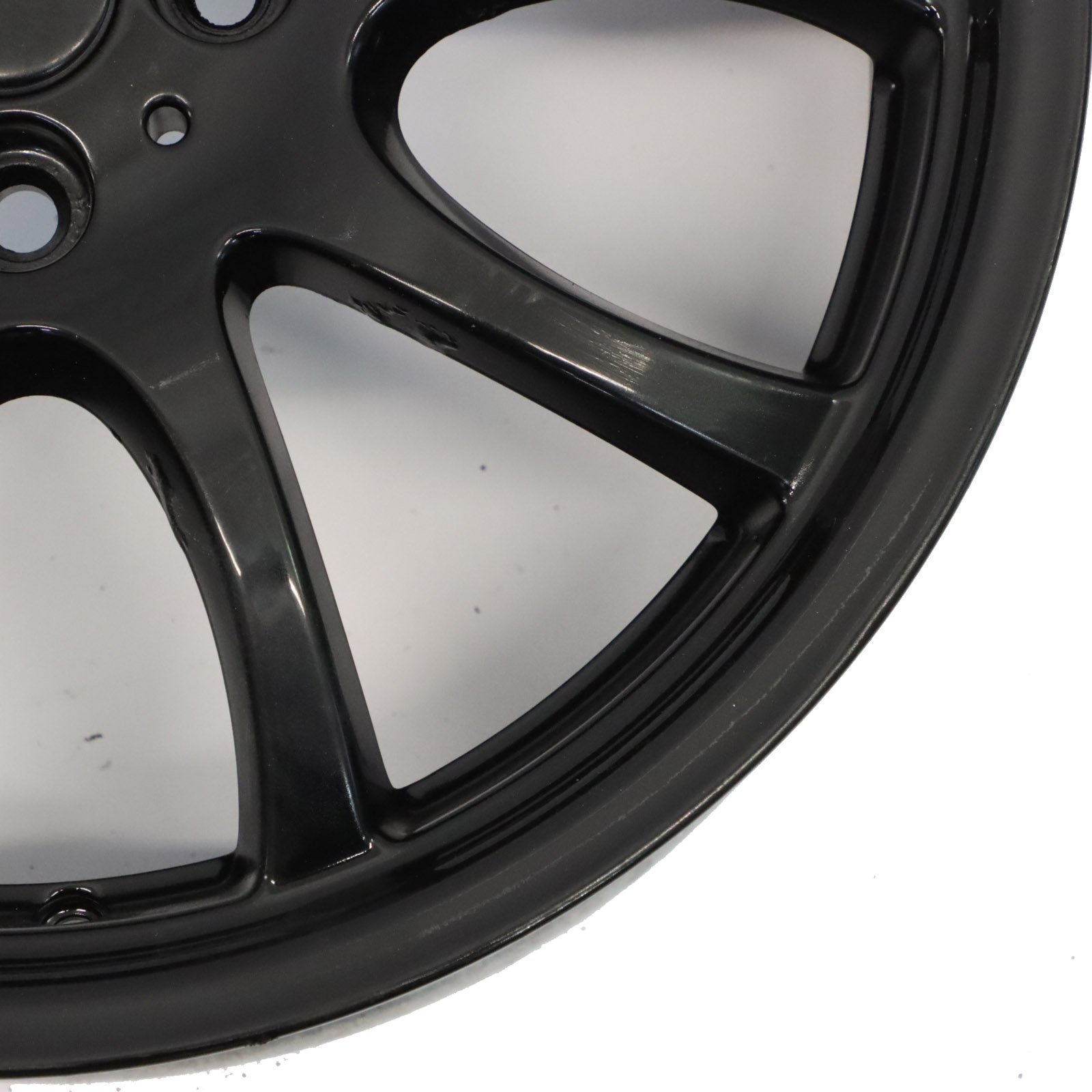 Mini R50 R56 John Cooper Works JCW Black Wheel Alloy Rim 18" Double Spoke