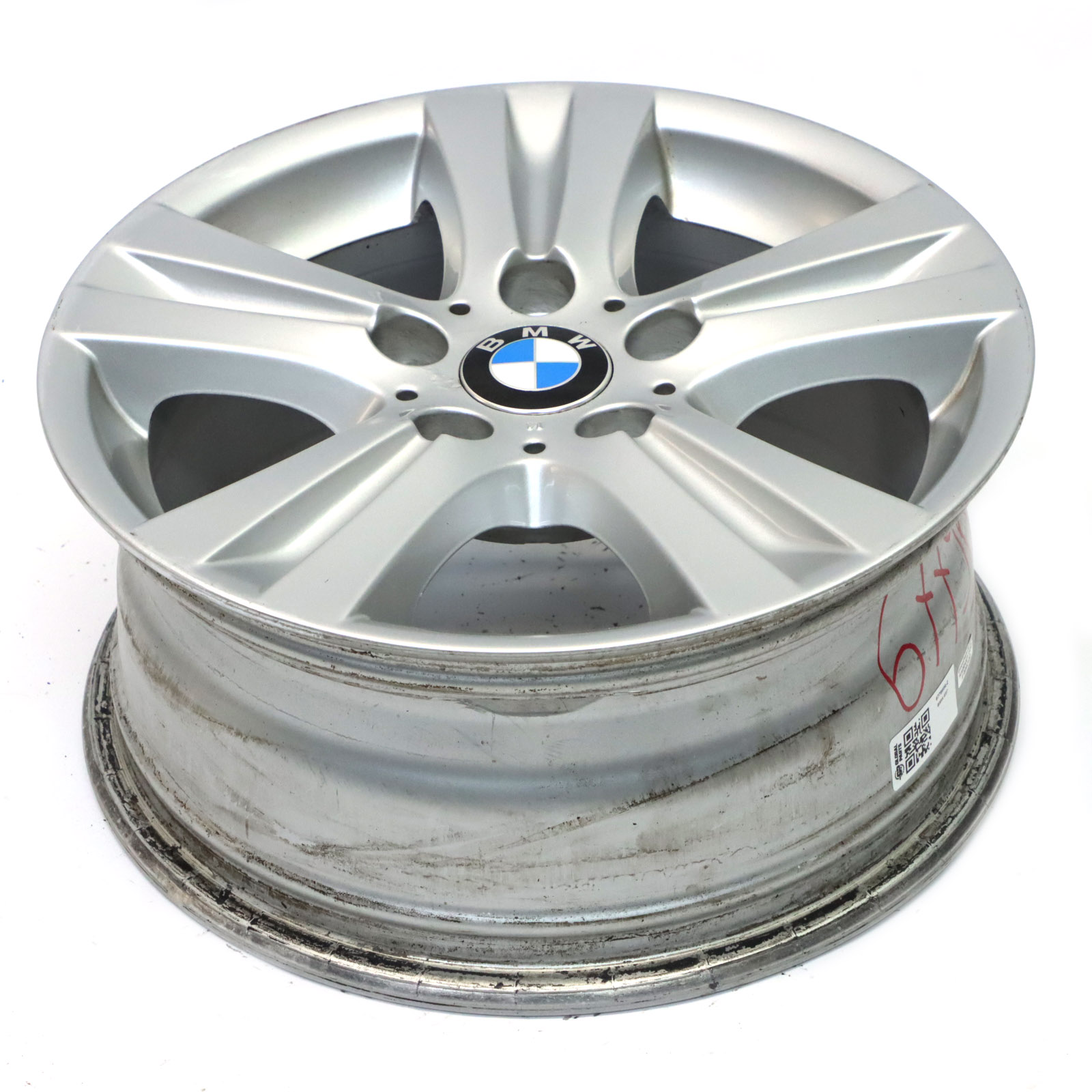 BMW E81 E87 E88 Wheel Alloy Rim 16" 7J ET:44 Double Spoke 222 677969