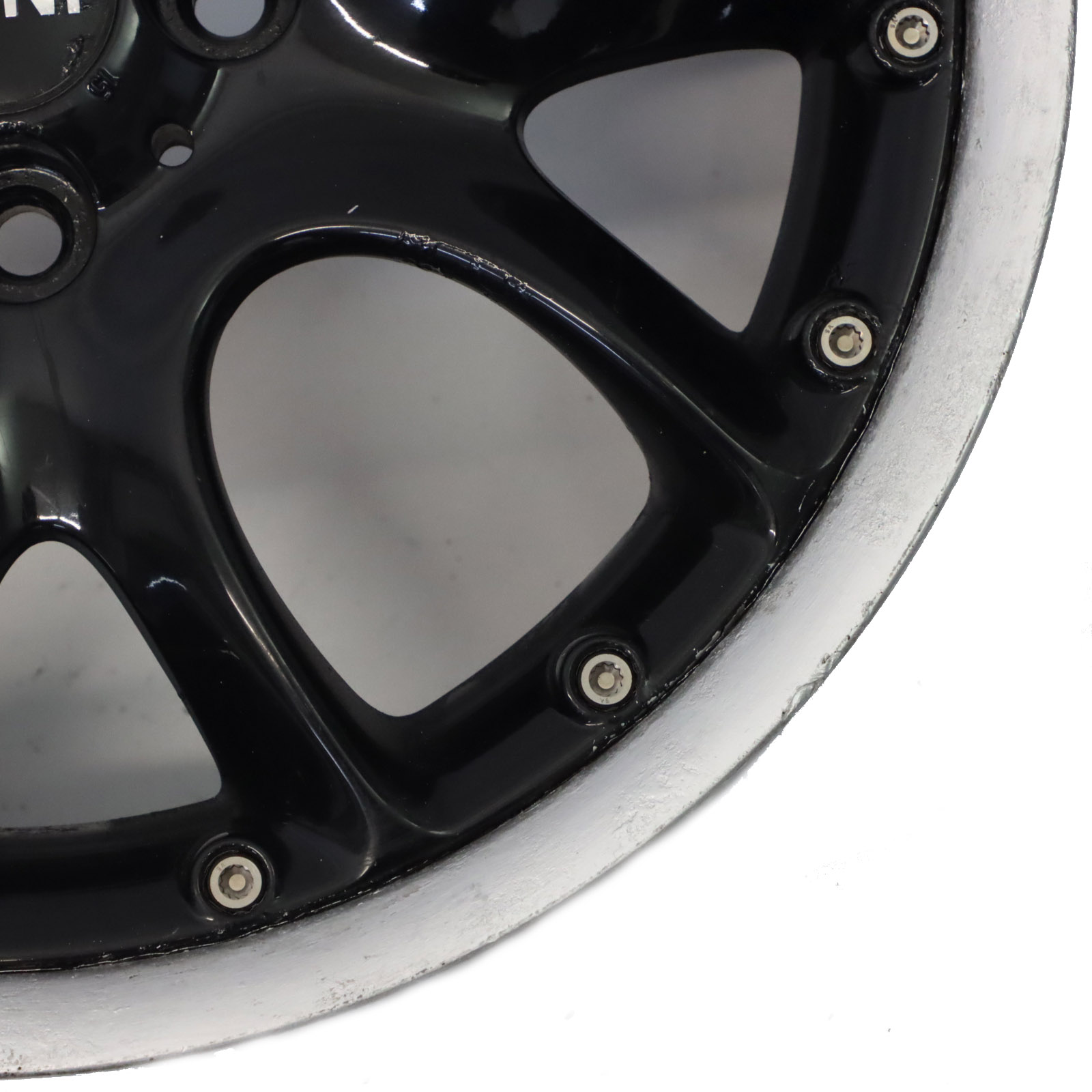 Mini Cooper One R50 R56 Black Wheel Alloy Rim 17" ET:48 7J Web Cross Spoke 98