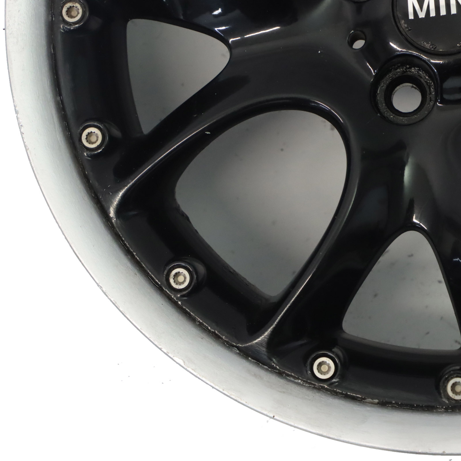 Mini Cooper R50 R56 Black Wheel Alloy Rim 17" ET:48 7J Web Cross Spoke 98