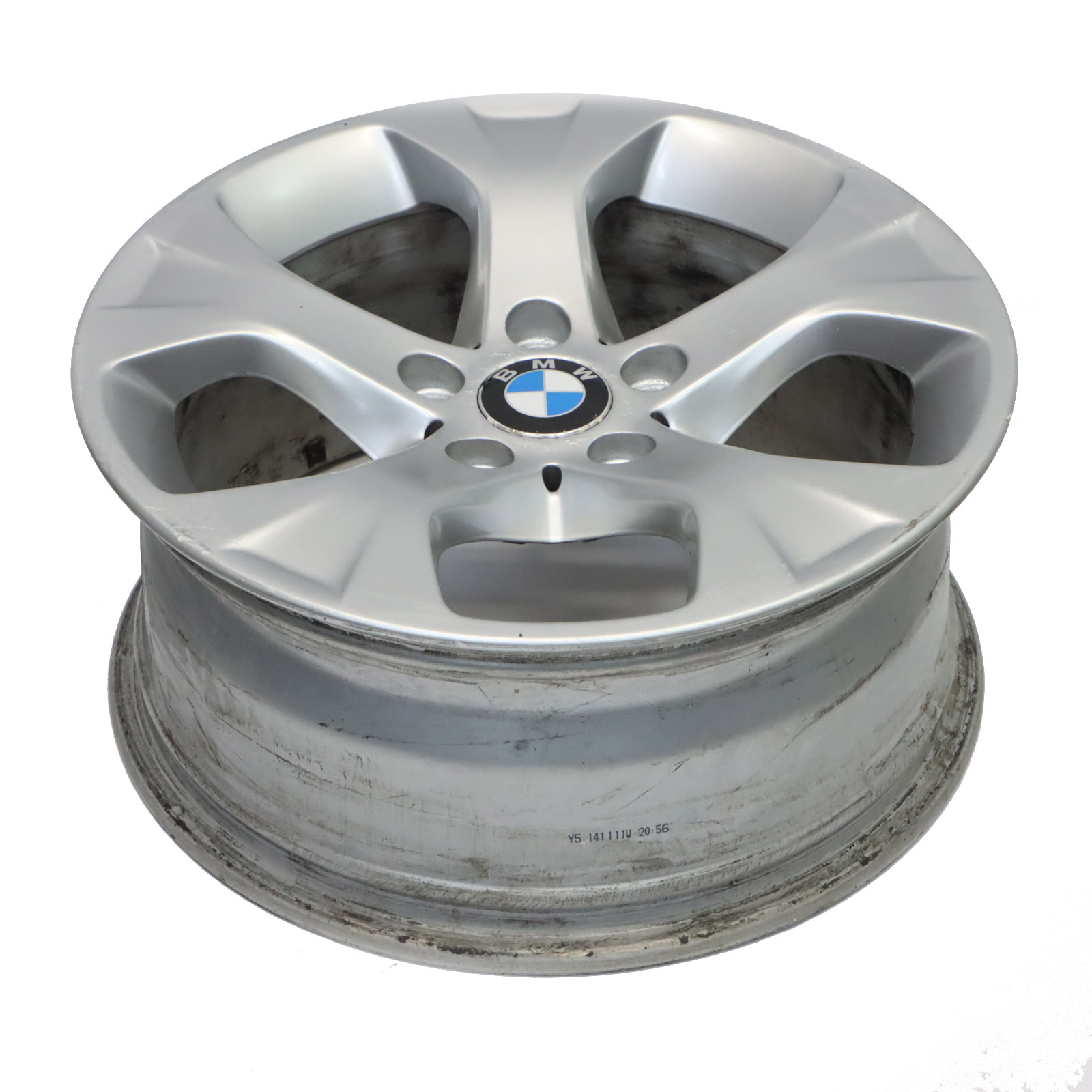 BMW X1 E84 Silver Wheel Alloy Rim 17" 7,5J ET:34 Star Spoke 317 6789140