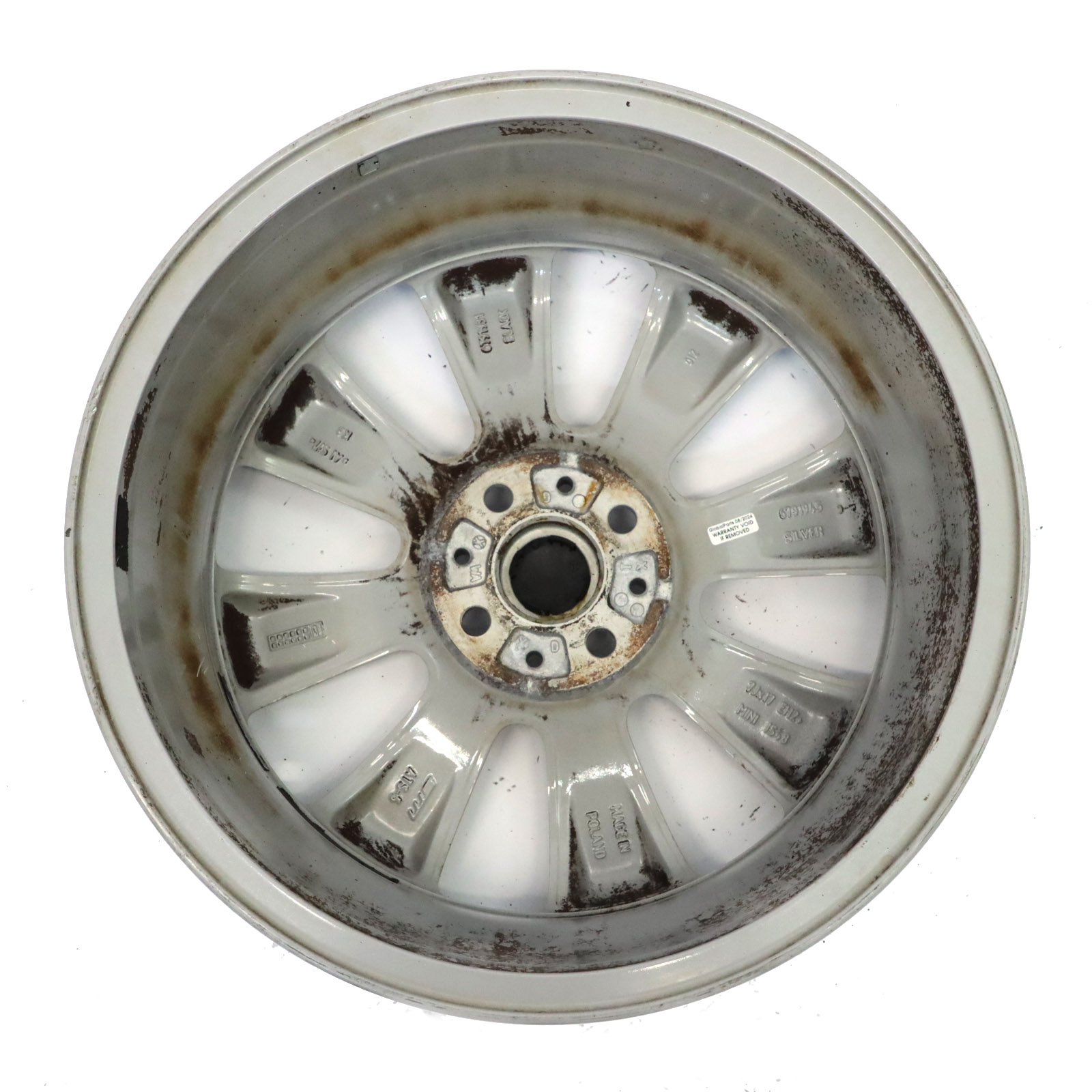 Mini Cooper R55 R56 R57 Silver Wheel Alloy Rim 17" 7J ET:48 Conical Spoke 121