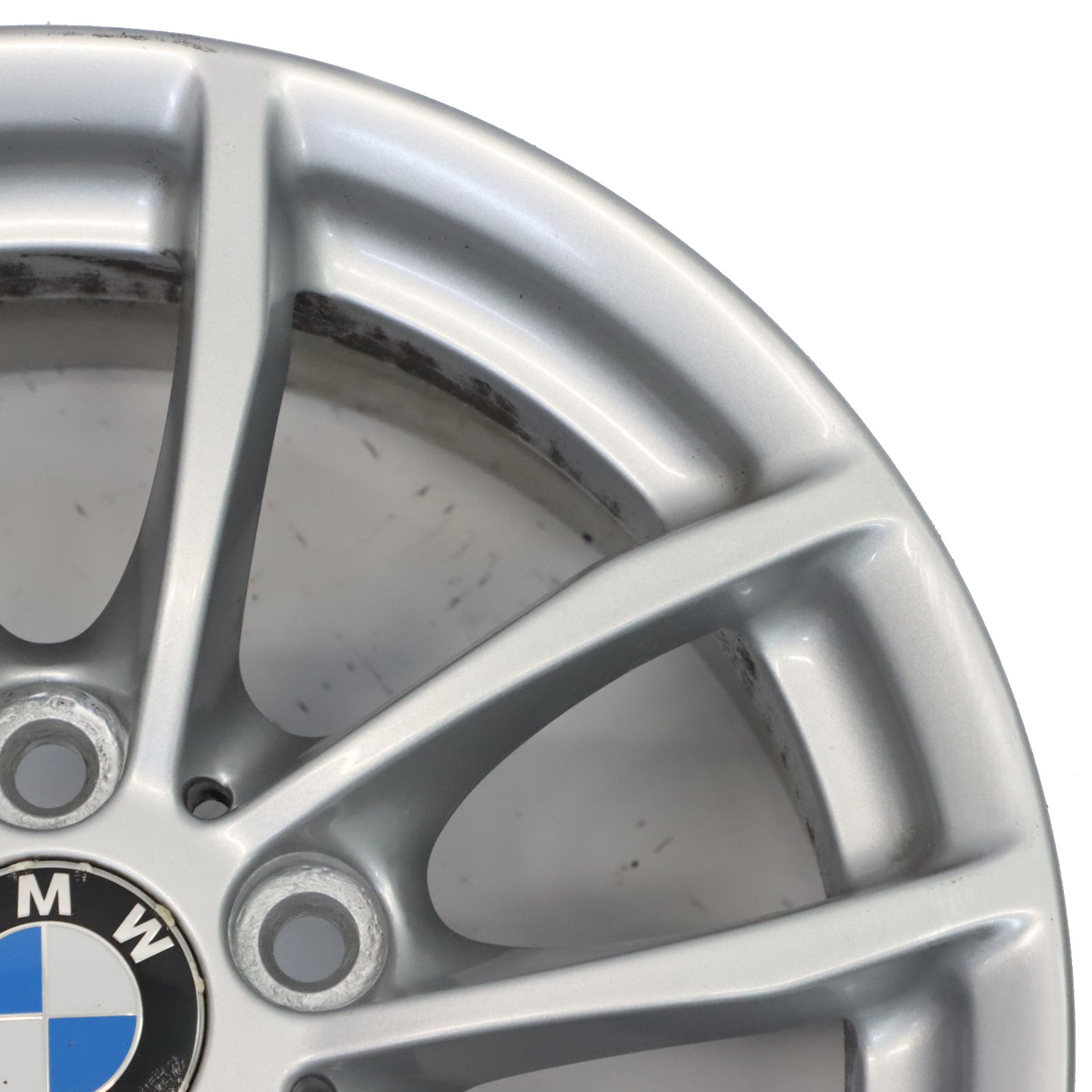 BMW F20 F21 F22 F23 Silver Wheel Alloy Rim 16" 7J ET:40 6796202 V-Spoke 378