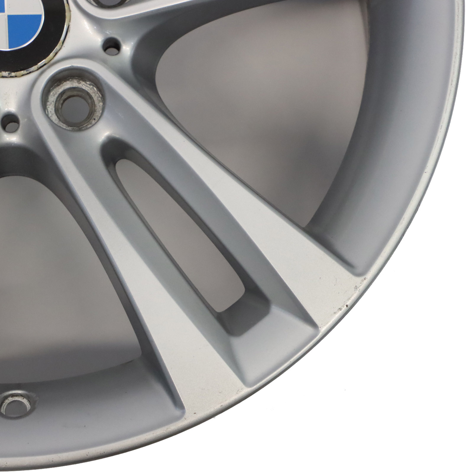 BMW F30 F31 F32 F33 Silver Wheel Alloy Rim 18" Double Spoke 397 ET:34 8J 6796247