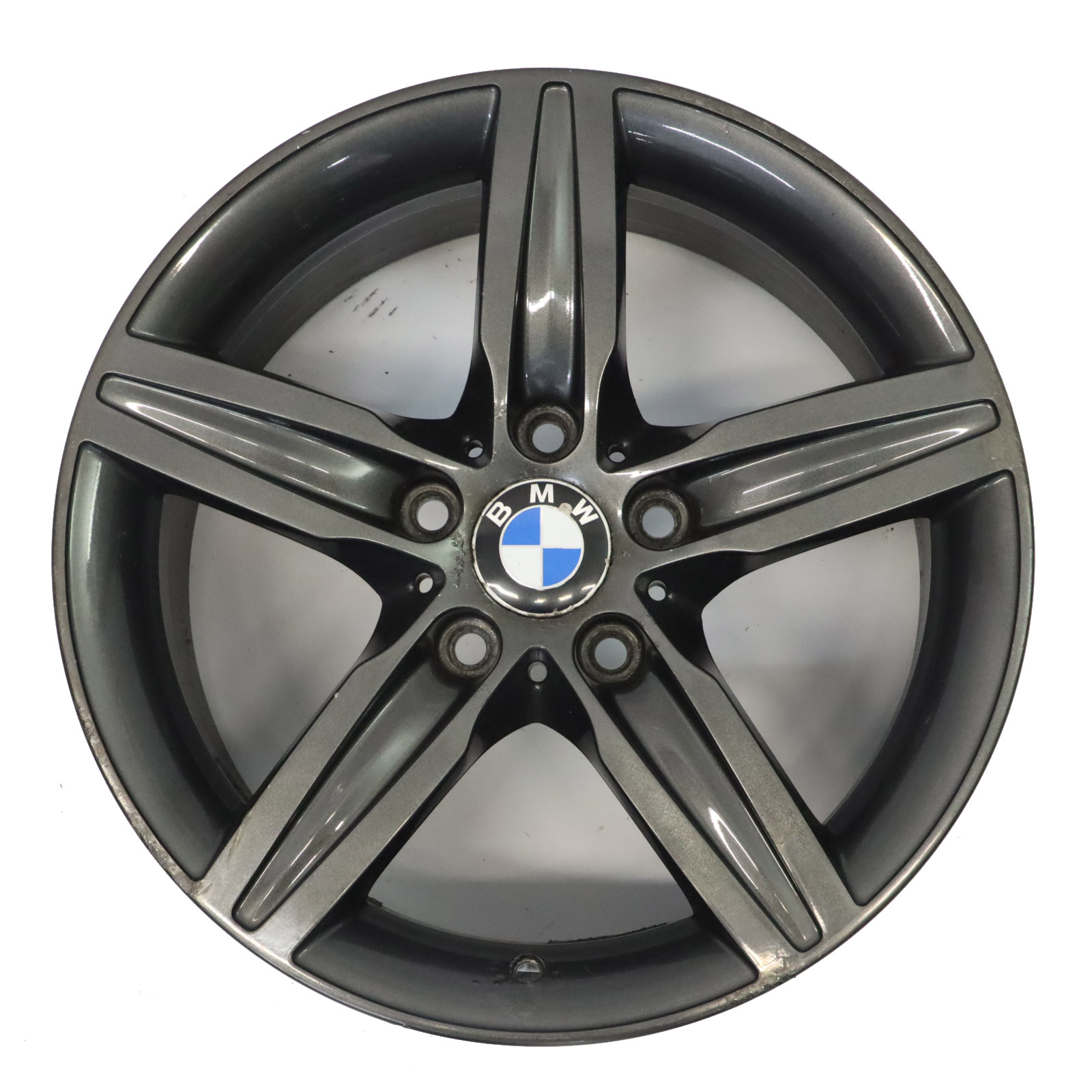 BMW F20 F21 F22 F23 Grey Alloy Wheel Rim 17" Star Spoke 379 ET:43 7,5J 6850151