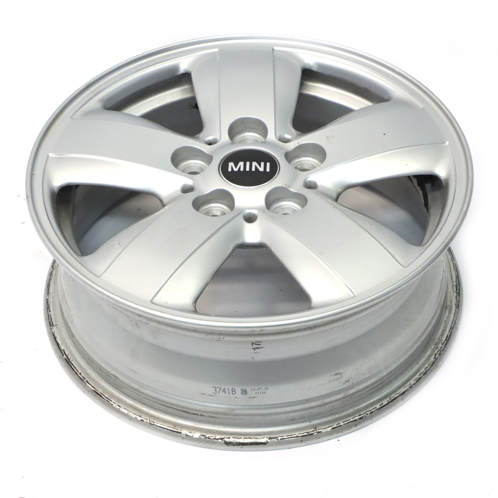 Mini Cooper One F55 F56 F57 Wheel Alloy Rim 15" 5,5J ET:46 Heli Spoke 492