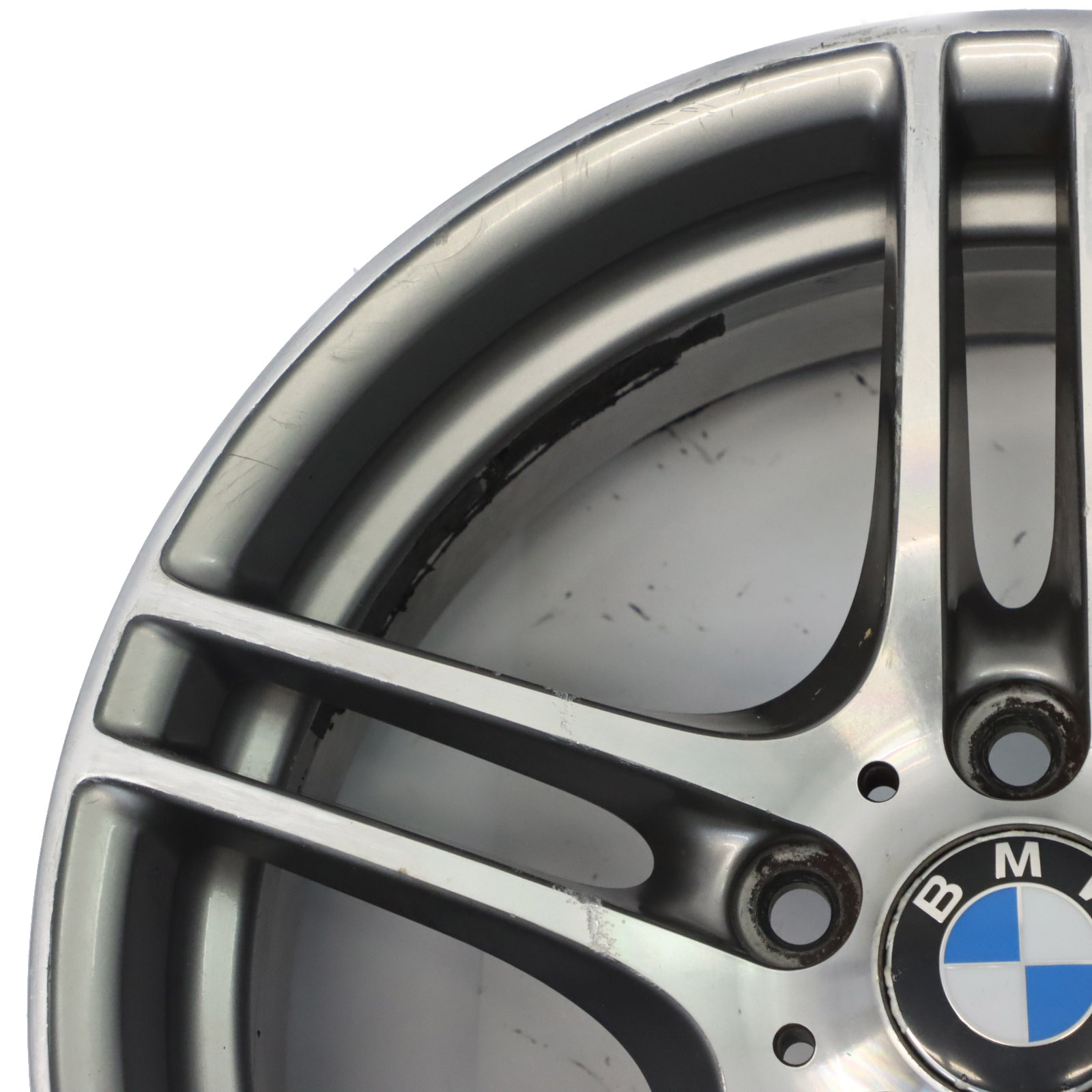 BMW E81 E87 Front Wheel Alloy Rim M Performance Double Spoke 313M 18" 7,5J ET:49