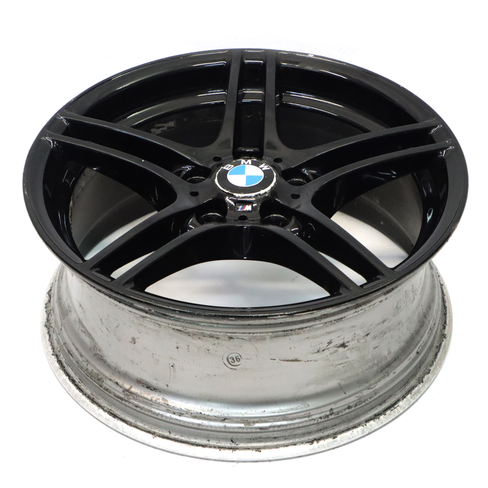 BMW E81 E87 Front Wheel Alloy Rim M Performance Double Spoke 313M 18" 7,5J ET:49