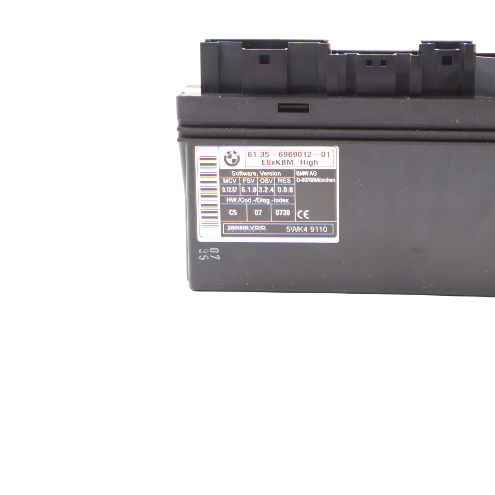 BMW E61 Body Control Module Unit ECU BCM 6969012