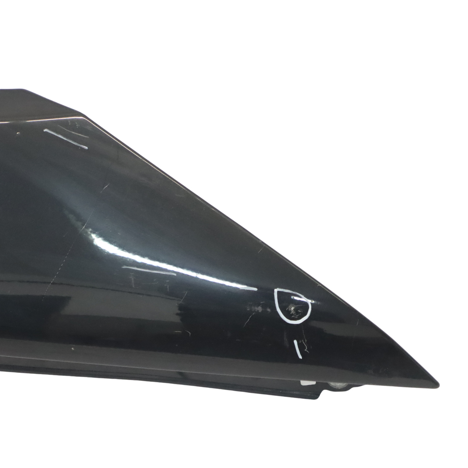 BMW E90 E91 Side Panel Fender Wing Front Right O/S Black Sapphire - 475