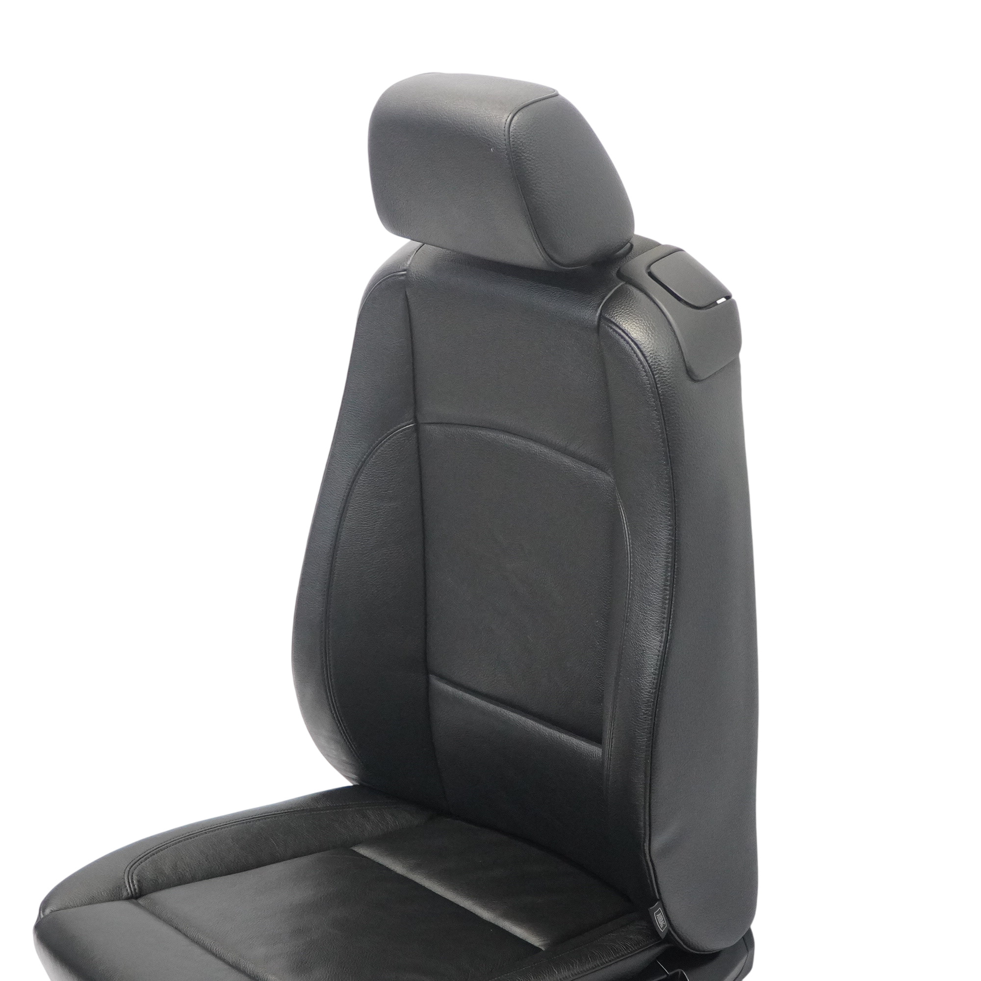 BMW E88 Convertible Front Seat Left N/S Interior Leather Boston Black 