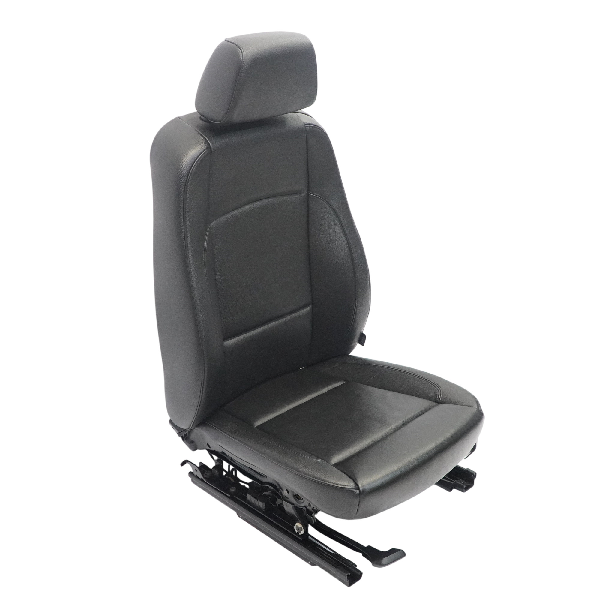 BMW E88 Convertible Front Seat Left N/S Interior Leather Boston Black 