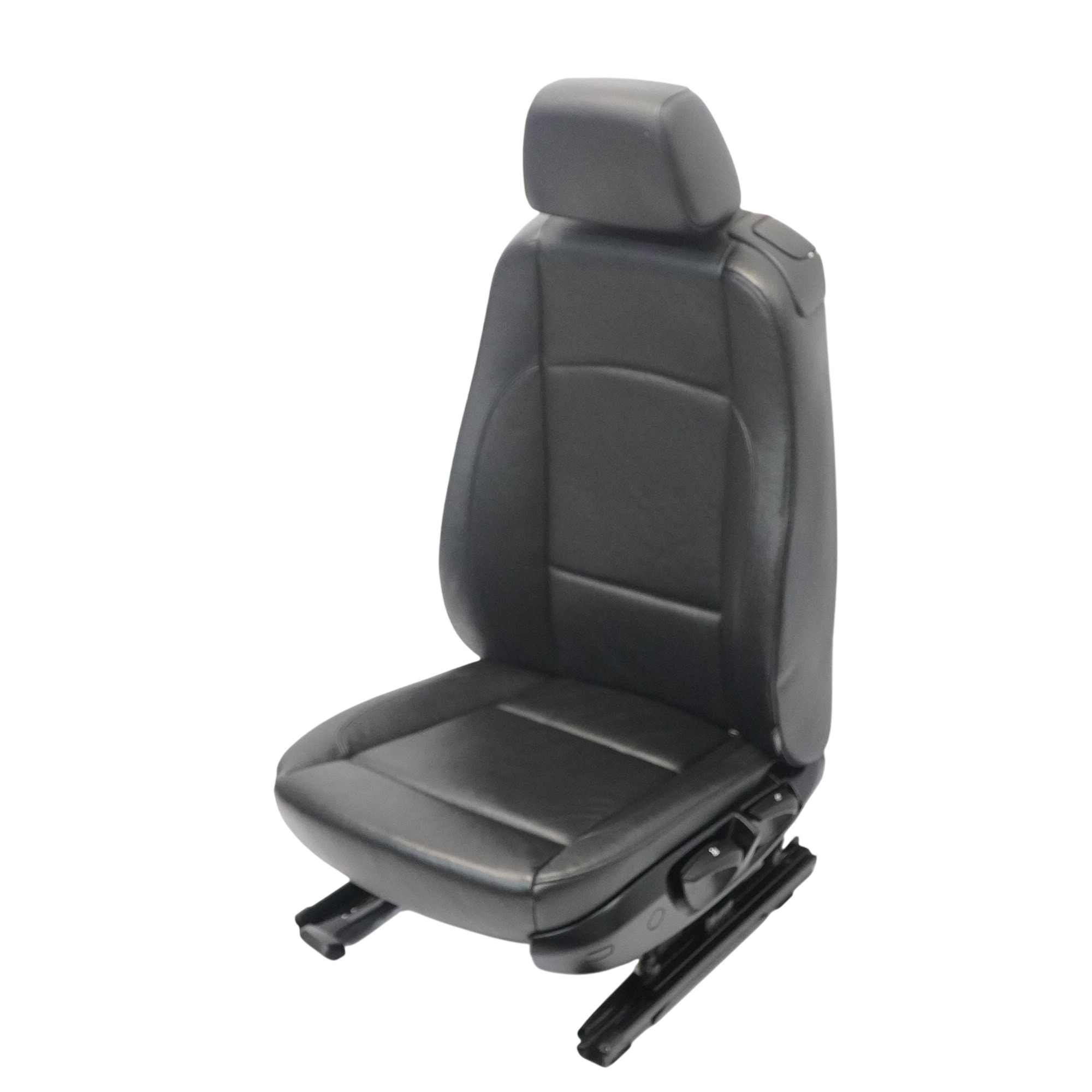 BMW E88 Convertible Front Seat Left N/S Interior Leather Boston Black 