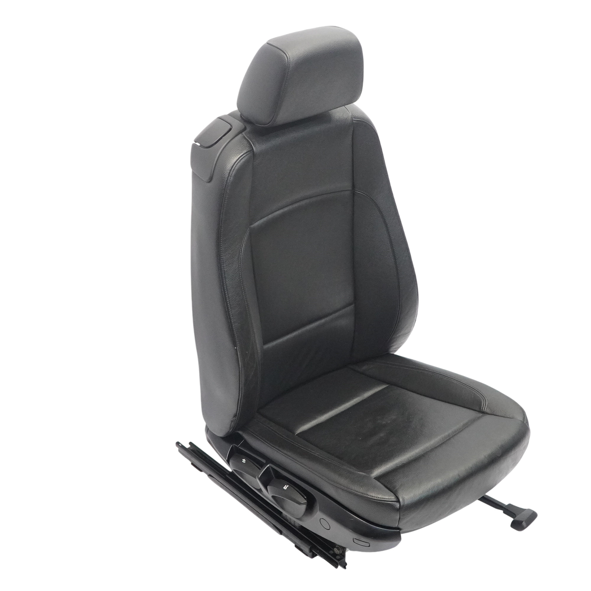 BMW E88 Convertible Front Seat Right O/S Interior Leather Boston Black 