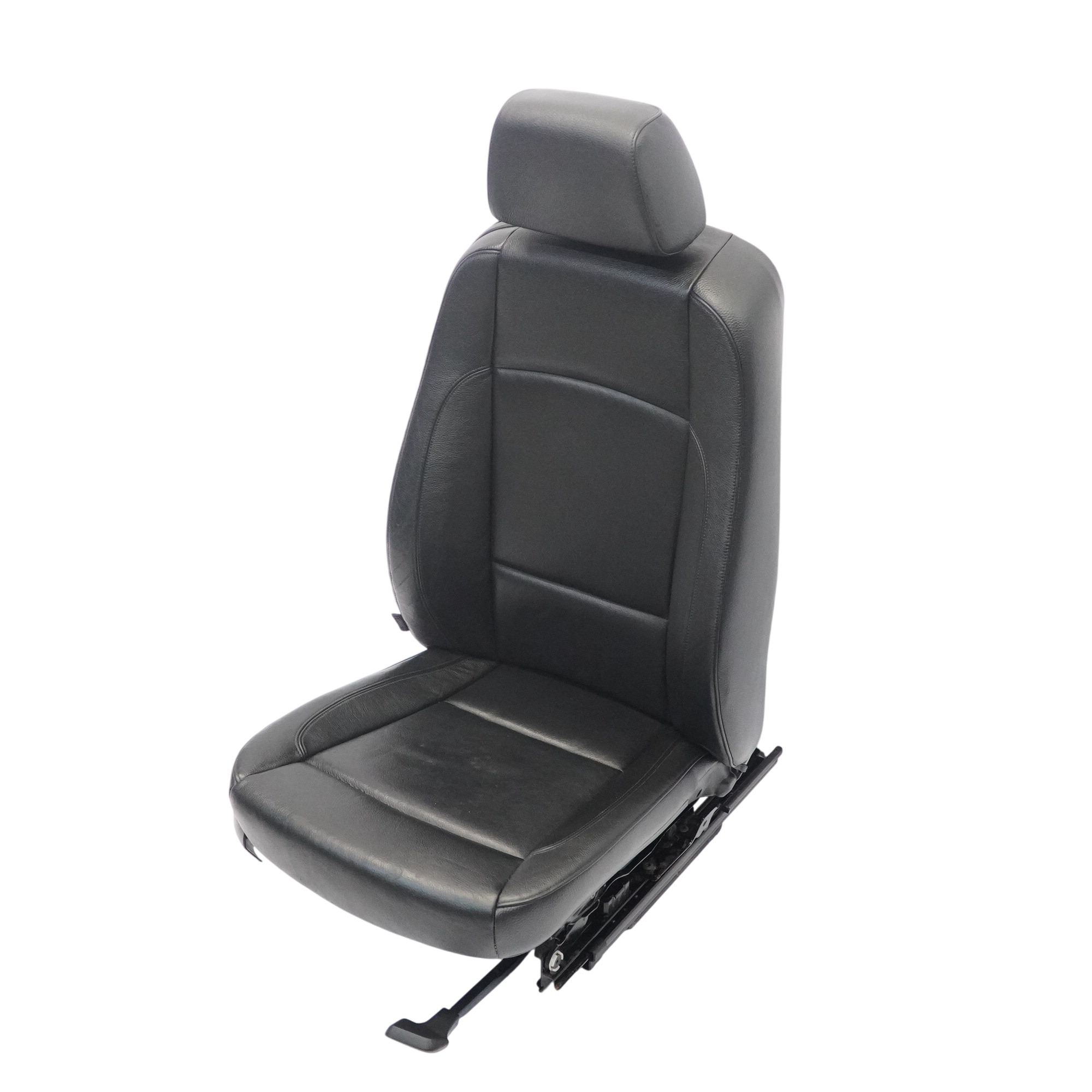 BMW E88 Convertible Front Seat Right O/S Interior Leather Boston Black 