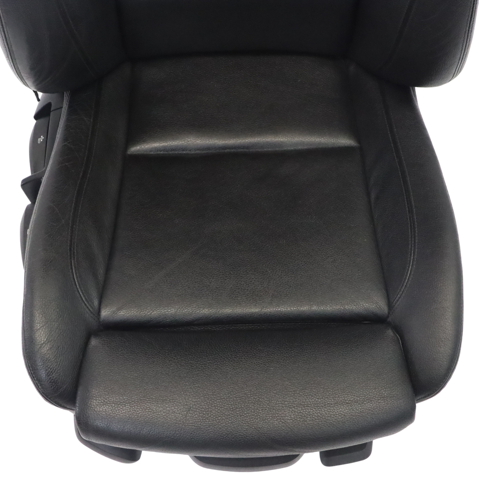 BMW E88 Convertible Front Seat M Sport Right O/S Heated Black Leather Boston