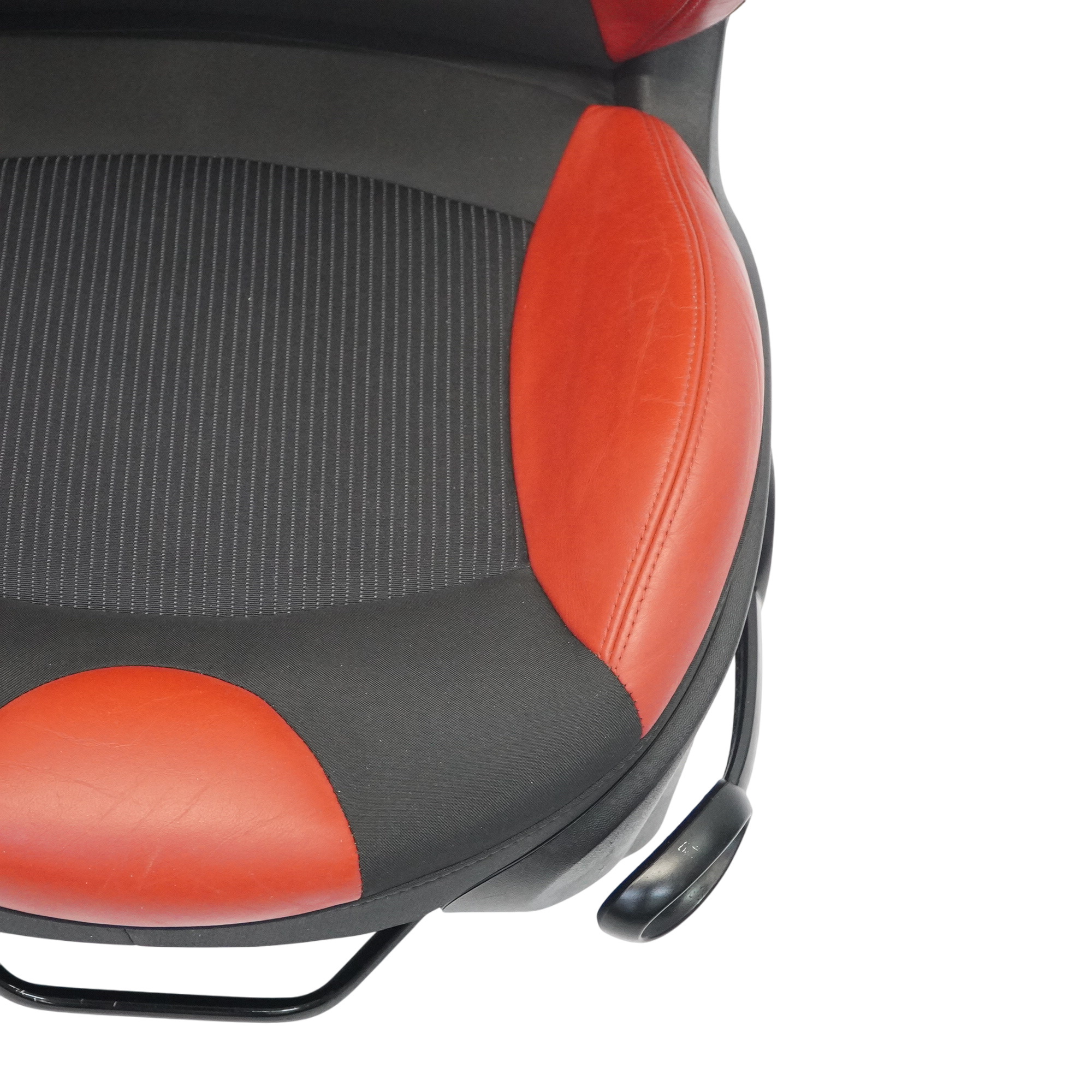 Front Seat Mini R55 R56 LCI Left N/S Sport Cloth Fabric Red Leather