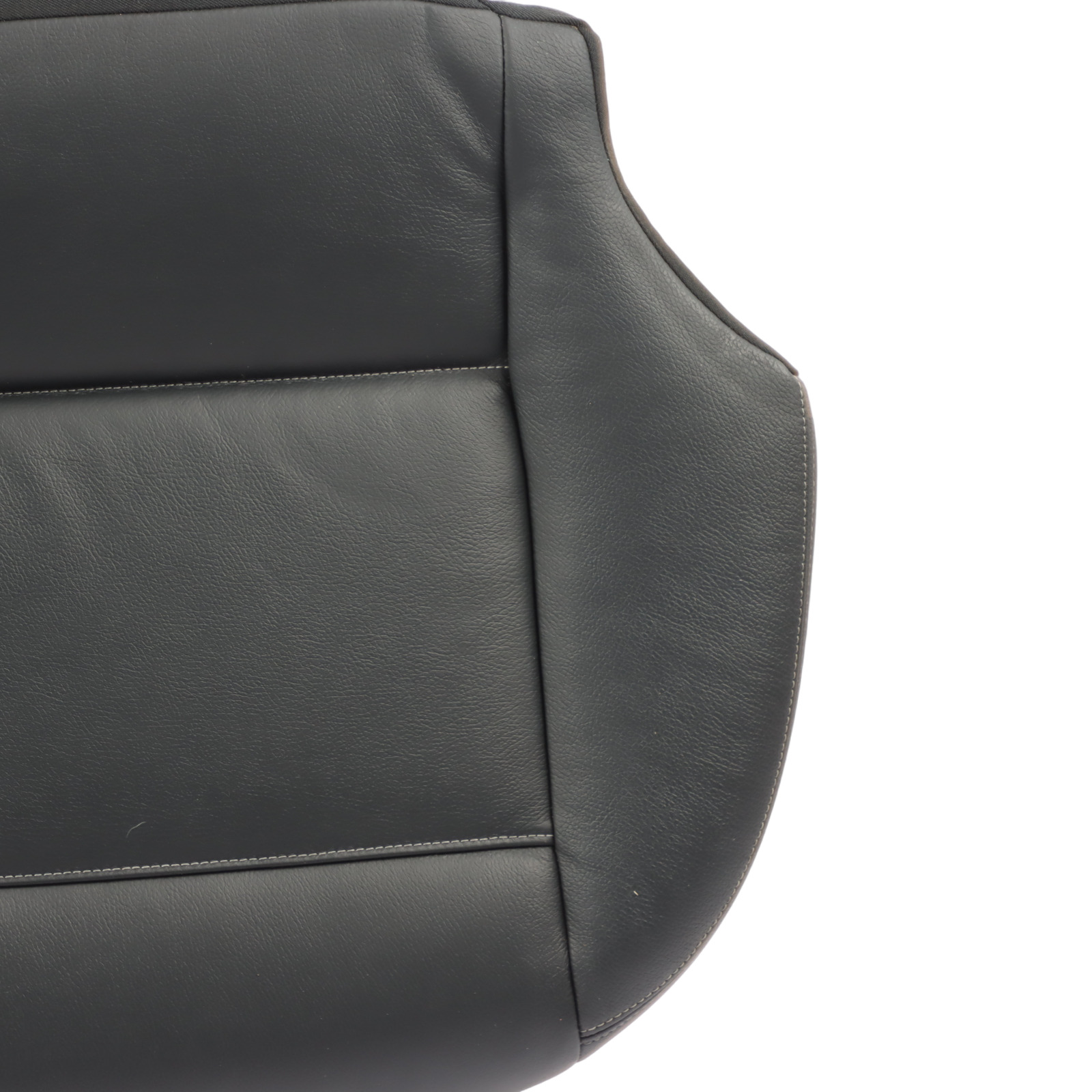 BMW X3 F25 Seat Bench Rear Couch Sofa Covering Leather Nevada Black